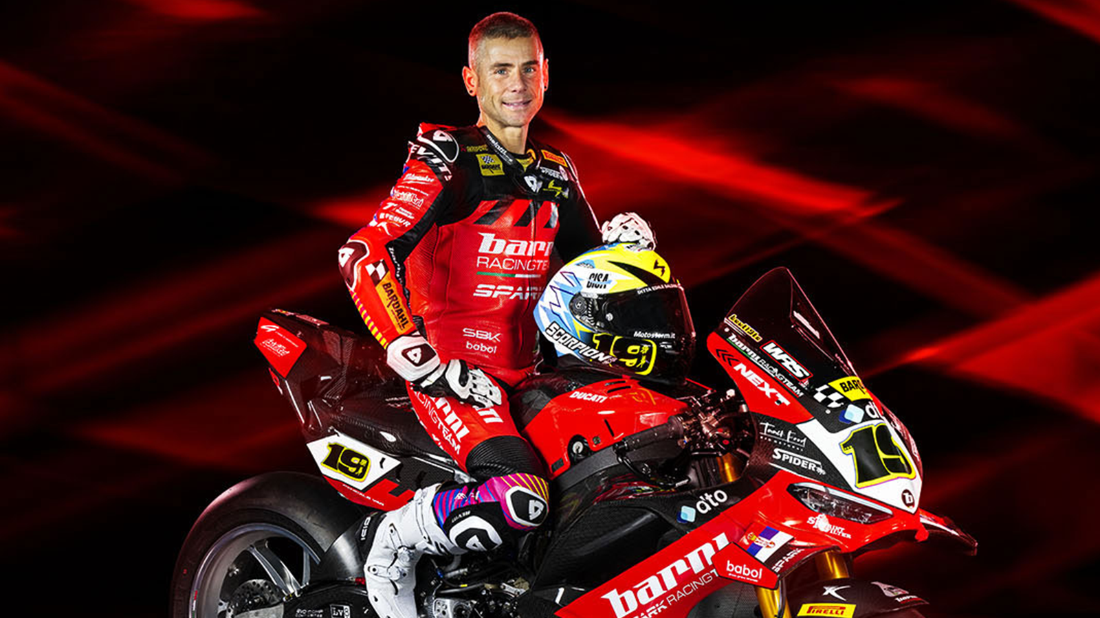 Alvaro Bautista, 2026 Barni Ducati launch. Credit: WorldSBK.