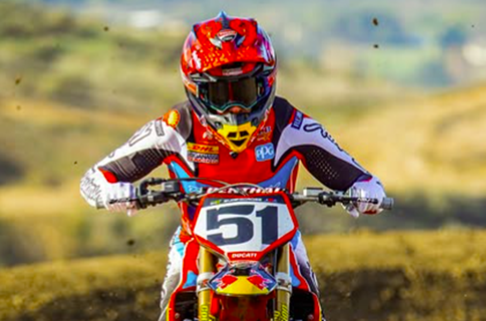 Justin Barcia, Troy Lee Designs Ducati team launch 2026. Credit: Instagram/Justin Barcia.