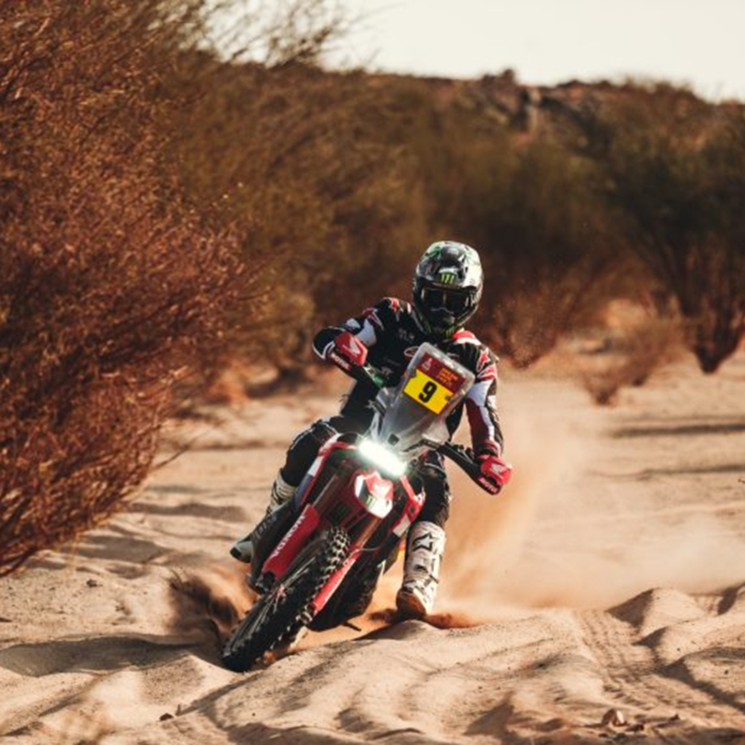 Ricky Brabec, 2026 Dakar Rally. Credit: Honda Racing Corporation.