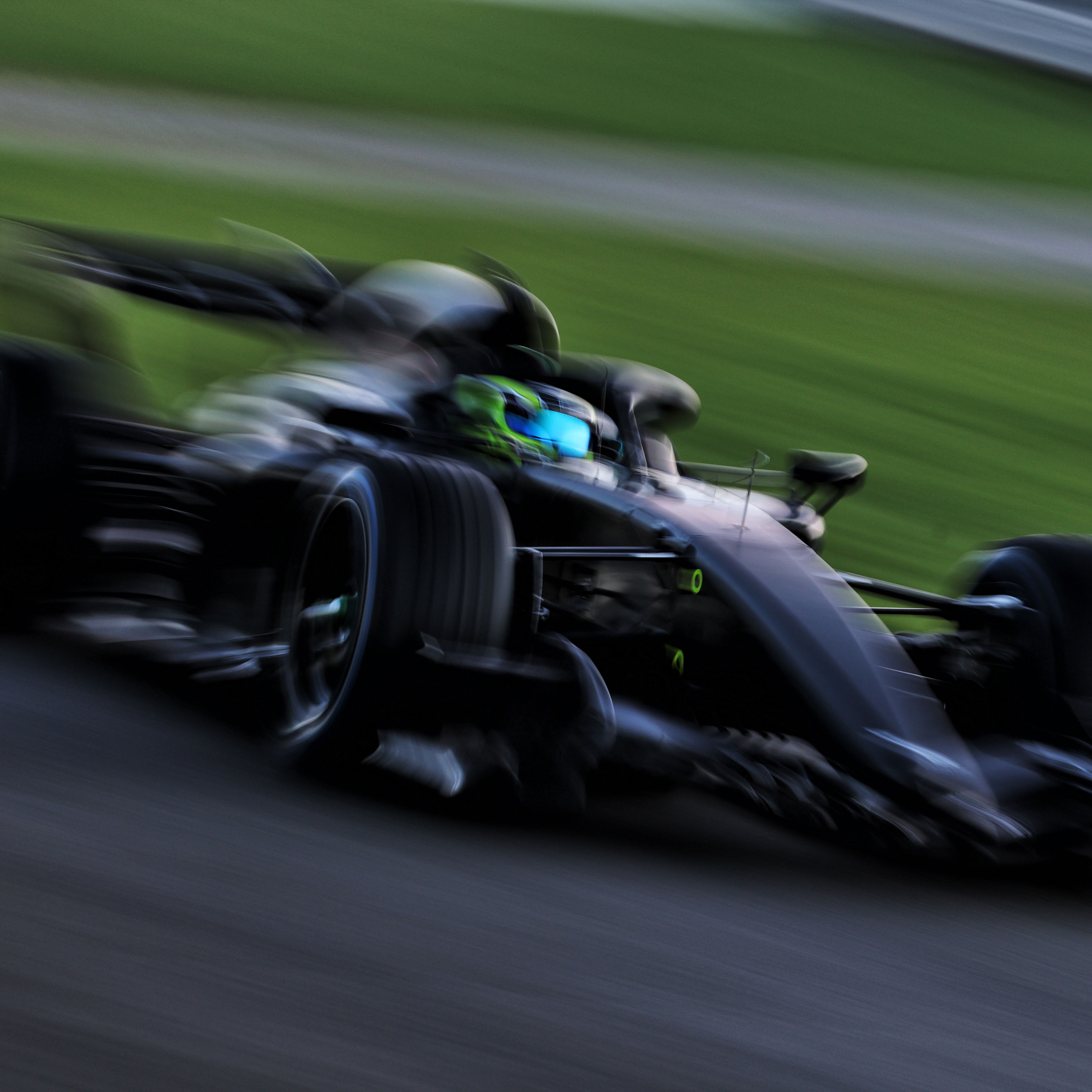 Perez drove Cadillac's first F1 car at Silverstone