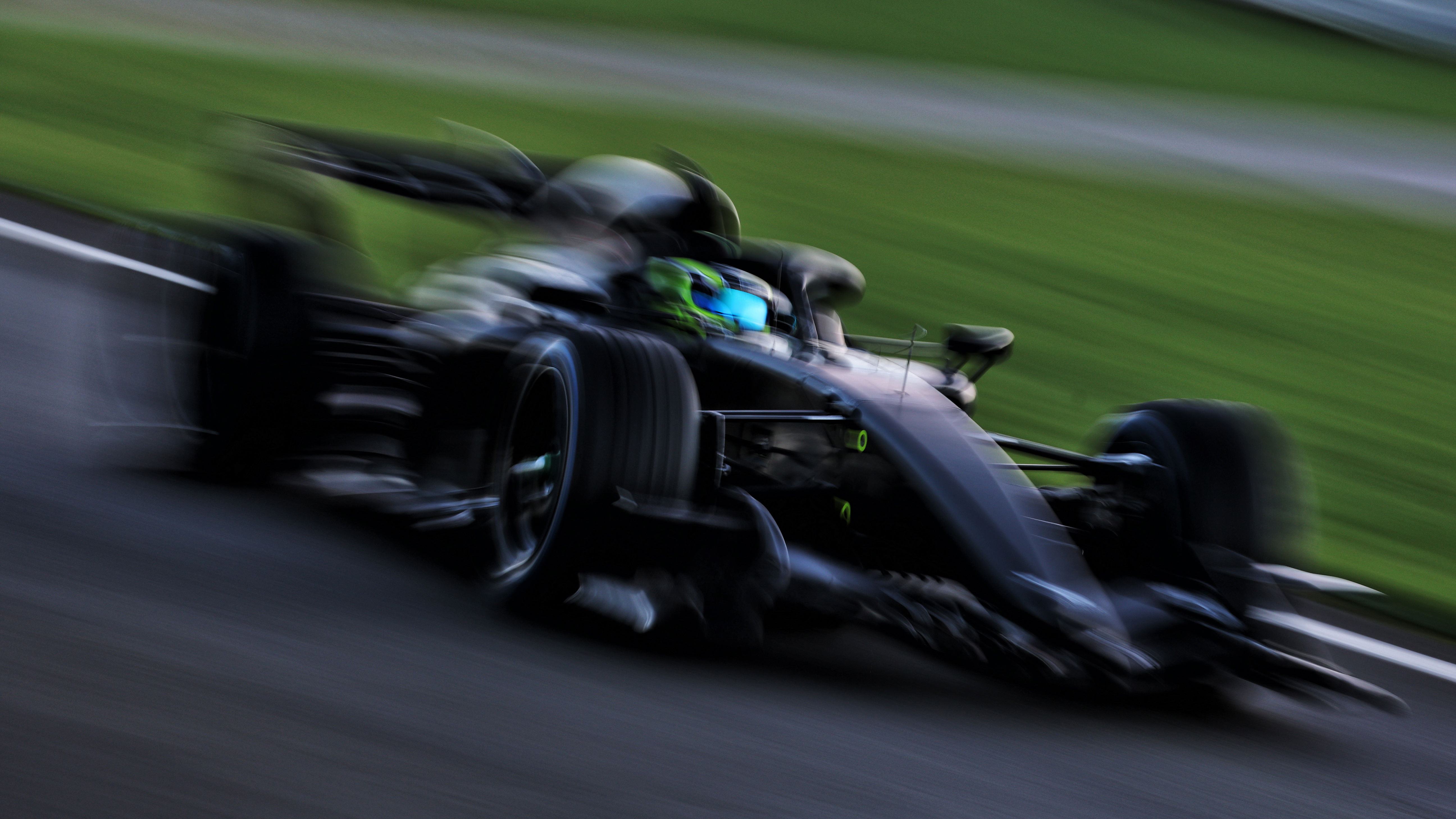 Perez drove Cadillac's first F1 car at Silverstone