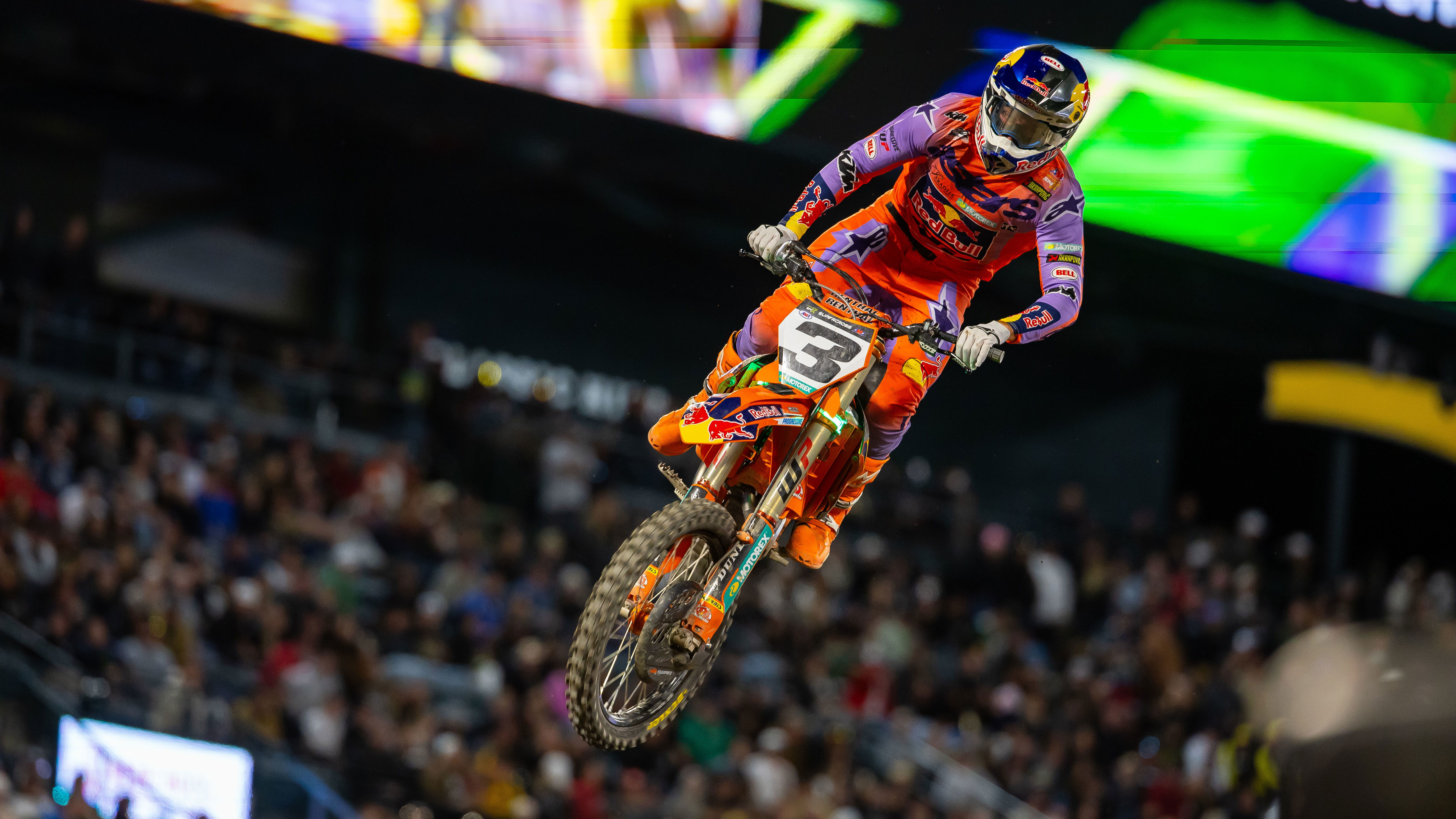 Eli Tomac, 2026 Anaheim 1 Supercross. Credit: KTM.