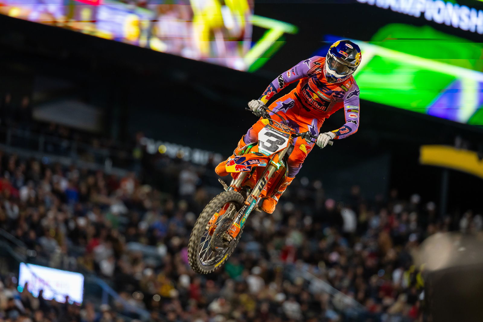 Eli Tomac, 2026 Anaheim 1 Supercross. Credit: KTM.