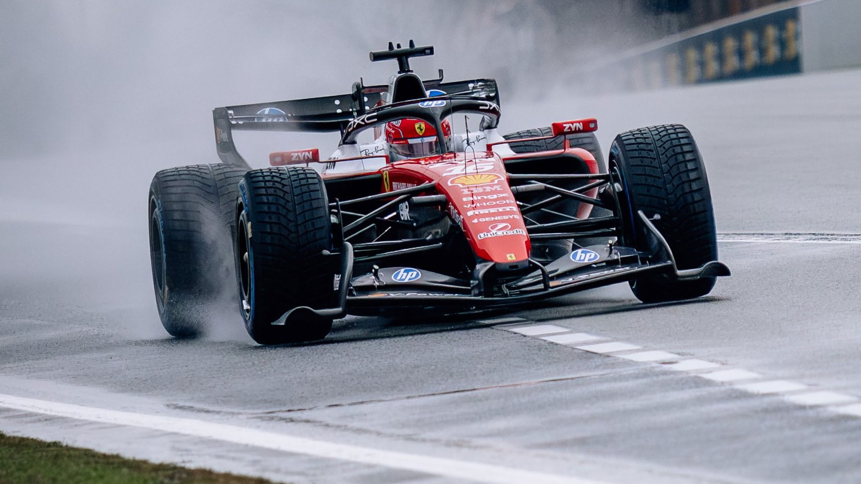 Ferrari's SF-26 entered the action for the first time