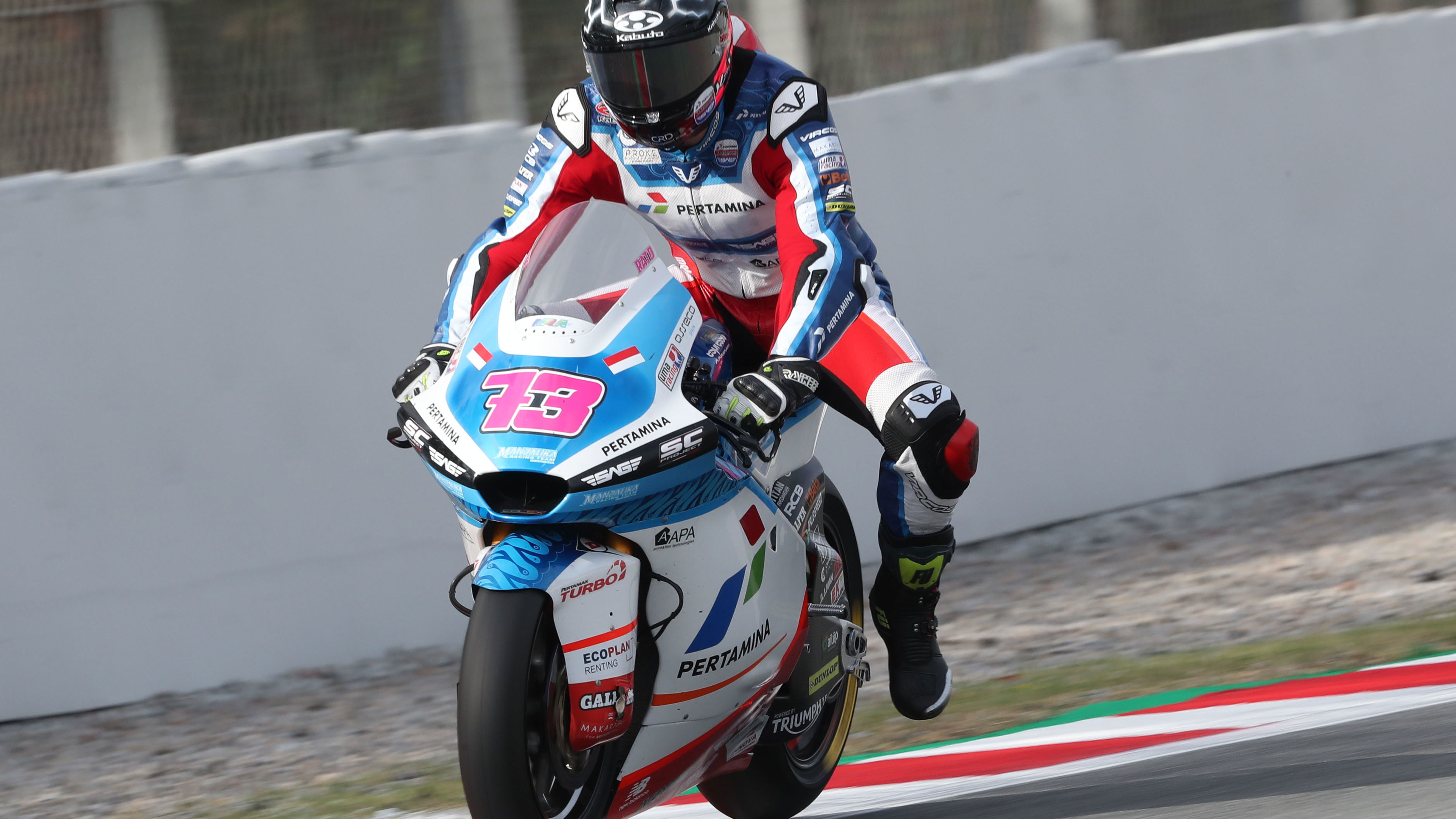 Mattia Rato, 2023 Moto2 Catalan Grand Prix. Credit: Gold and Goose.