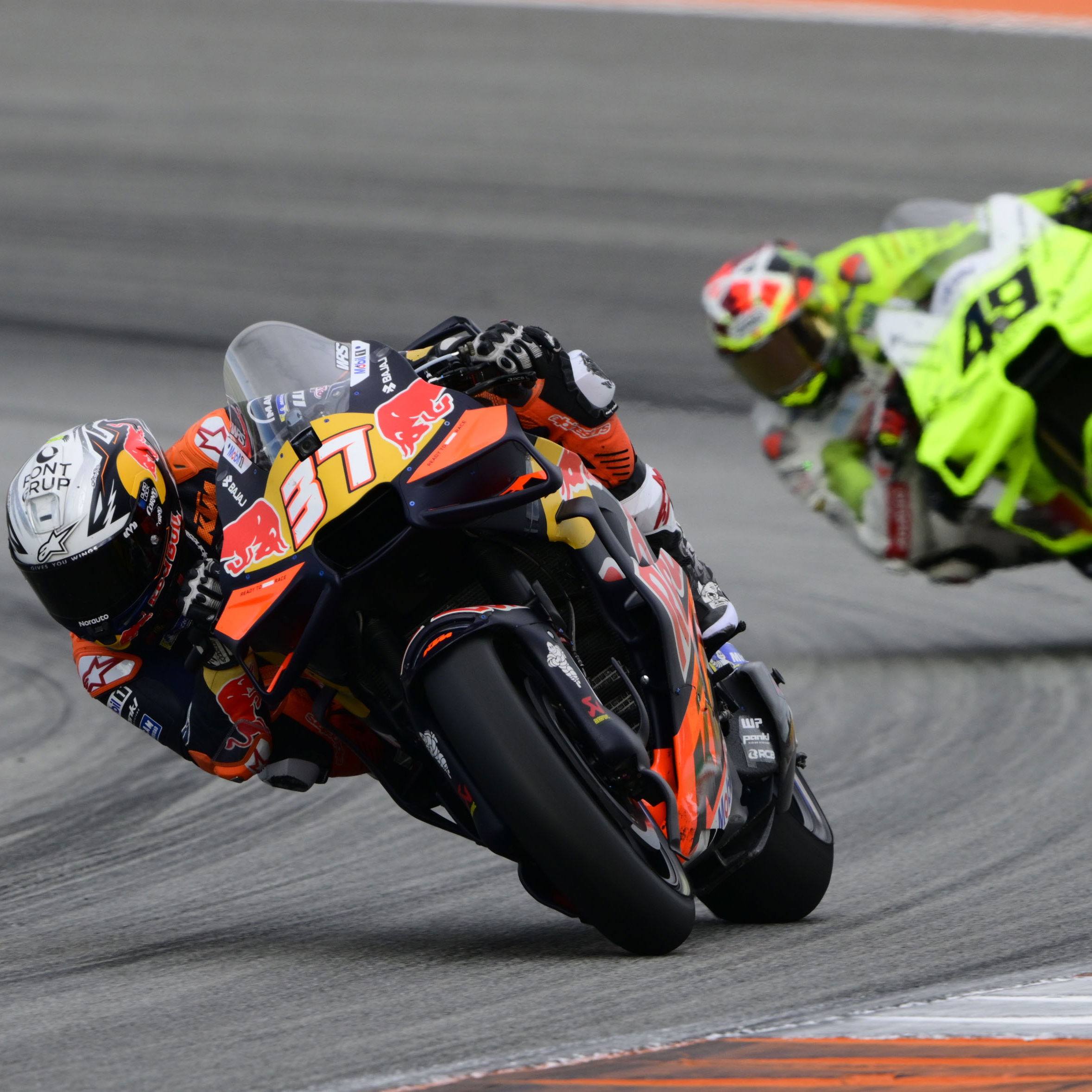 Pedro Acosta, Fabio Di Giannantonio, 2025 Valencia MotoGP