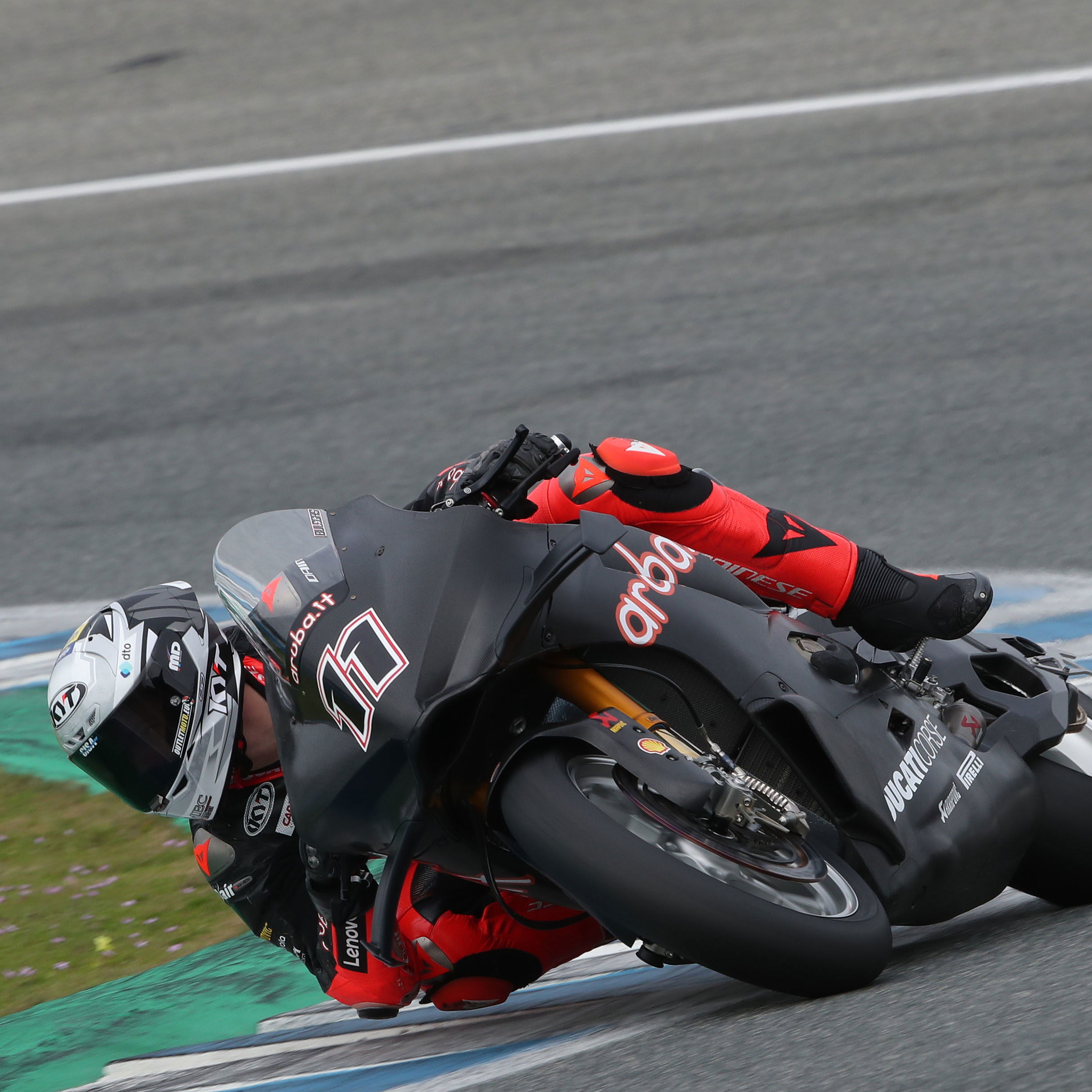 Nicolo Bulega, January 2026 Jerez WorldSBK Test. Credit: Gold and Goose.