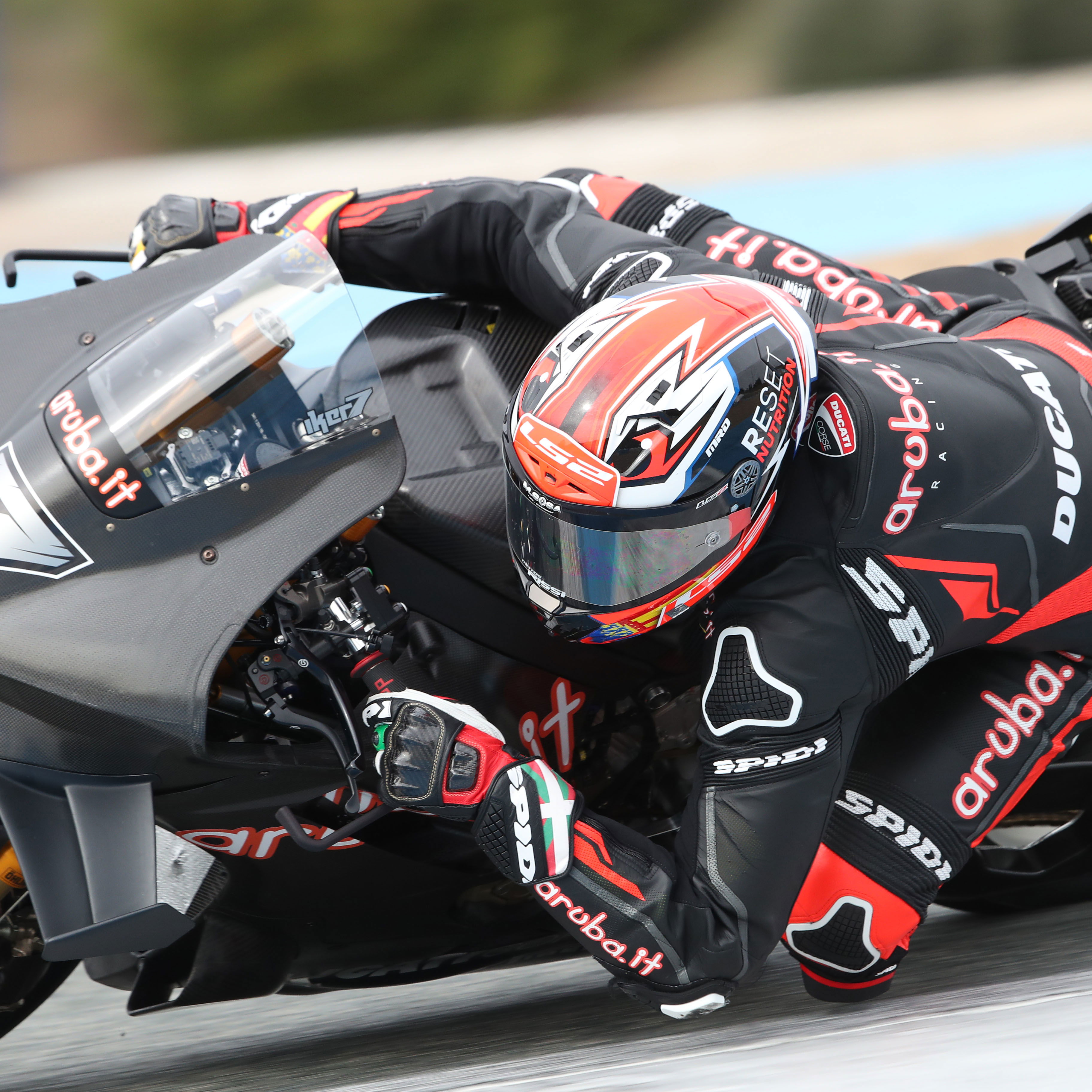 Iker Lecuona, Ducati, 2026 Jerez World Superbike test