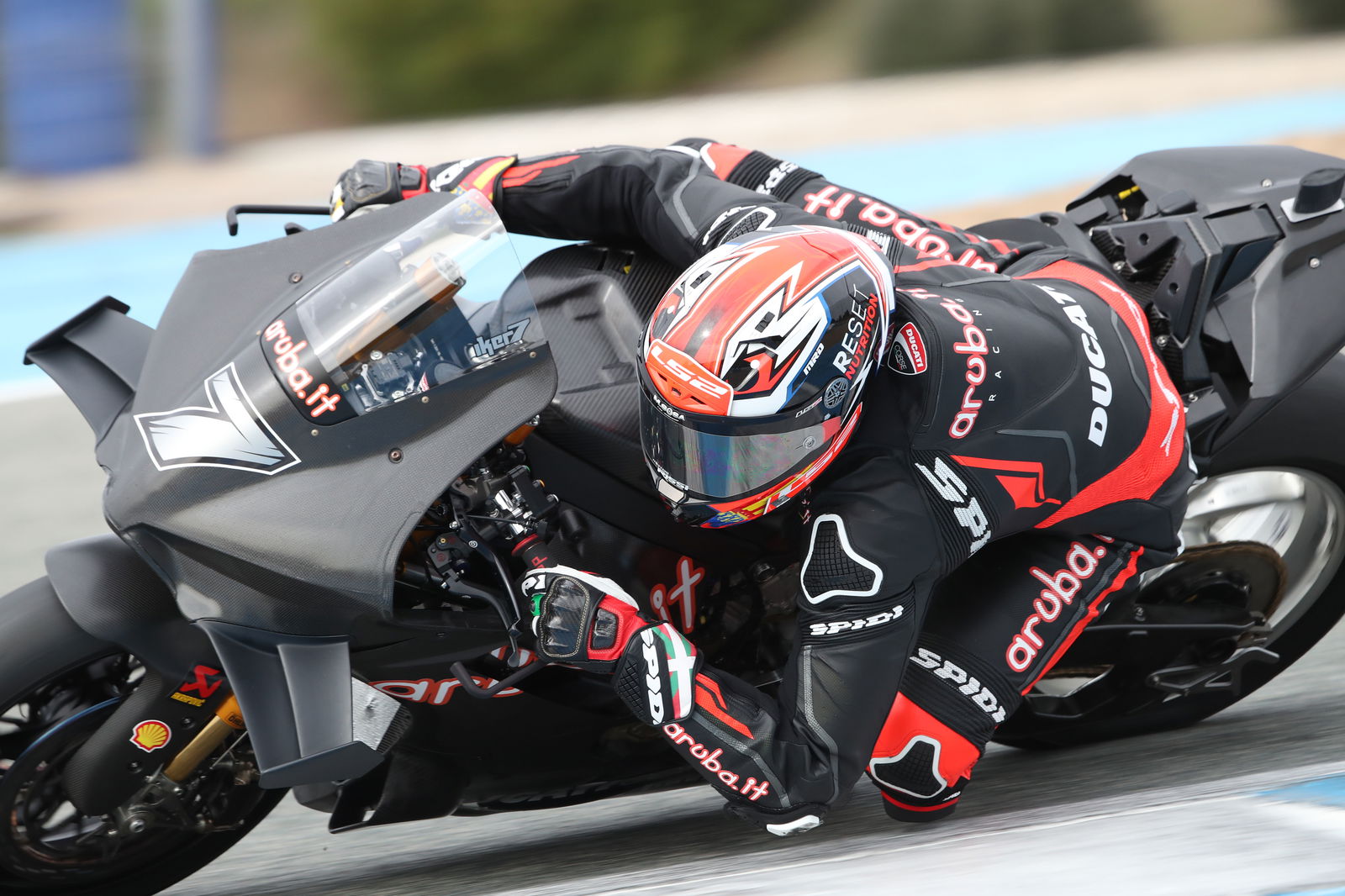 Iker Lecuona, Ducati, 2026 Jerez World Superbike test