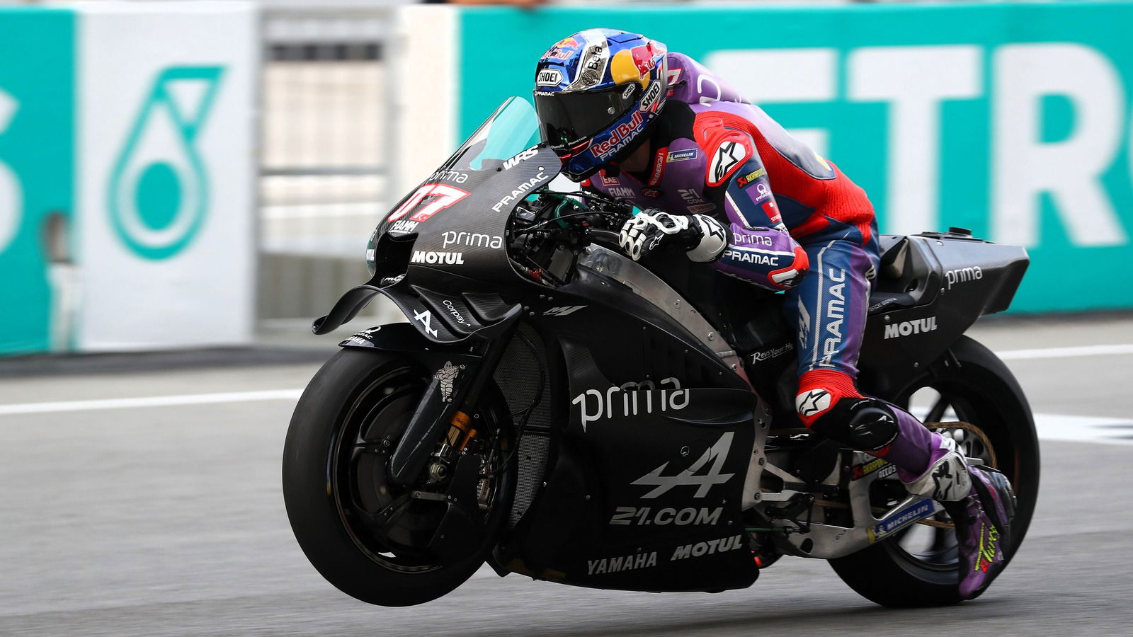 Toprak Razgatlioglu, test de shakedown de MotoGP en Sepang.