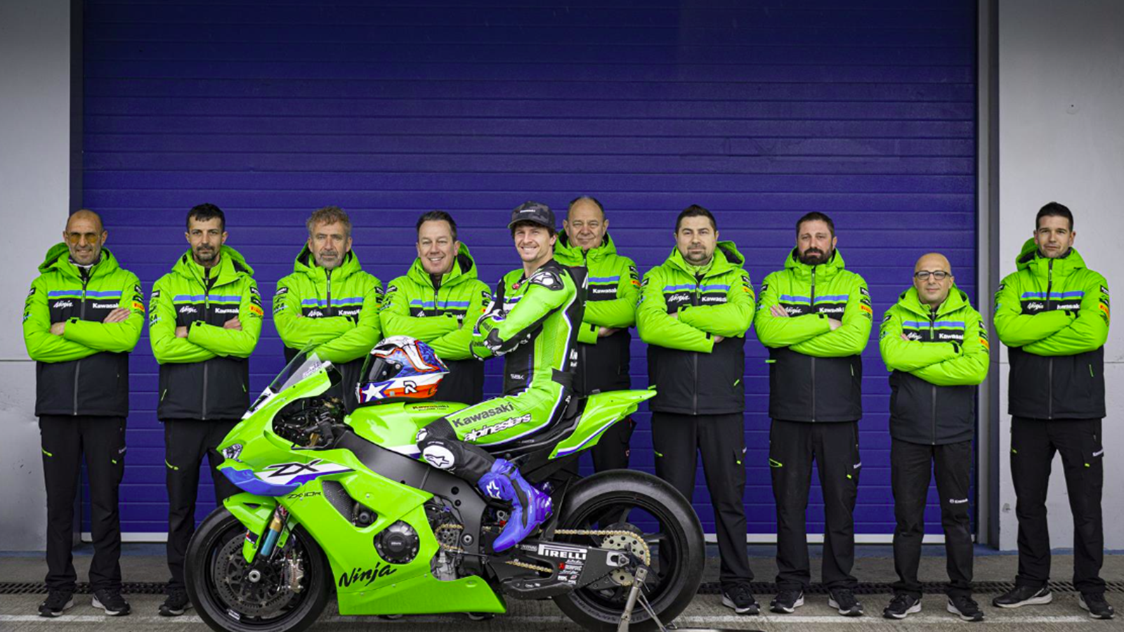 Kawasaki WorldSBK Team launch, 2026. Credit: Kawasaki.