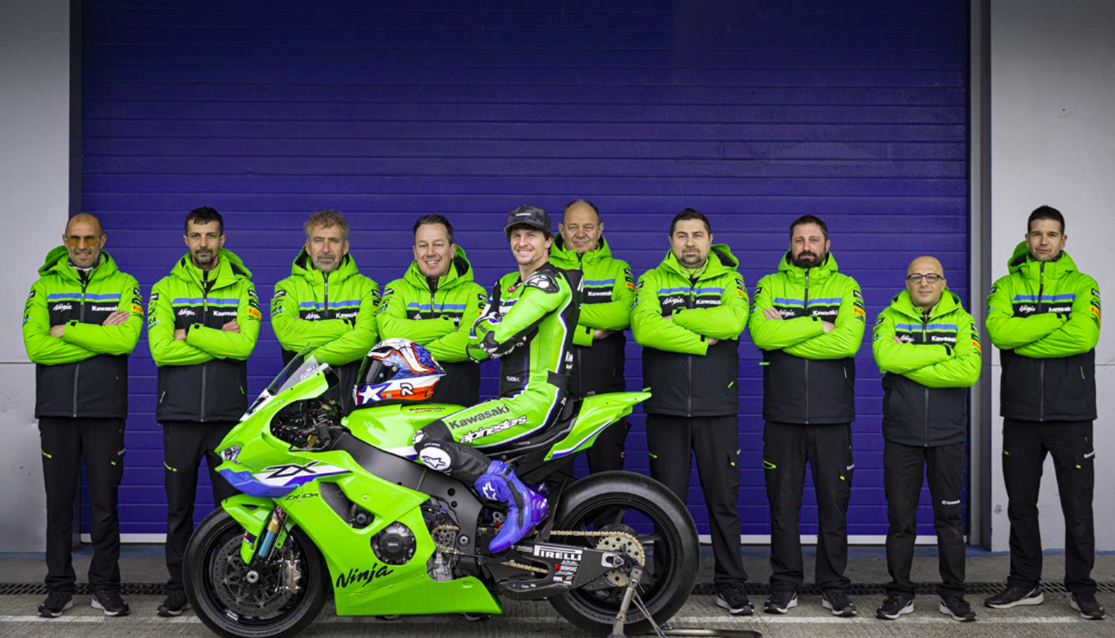 Kawasaki WorldSBK Team launch, 2026. Credit: Kawasaki.