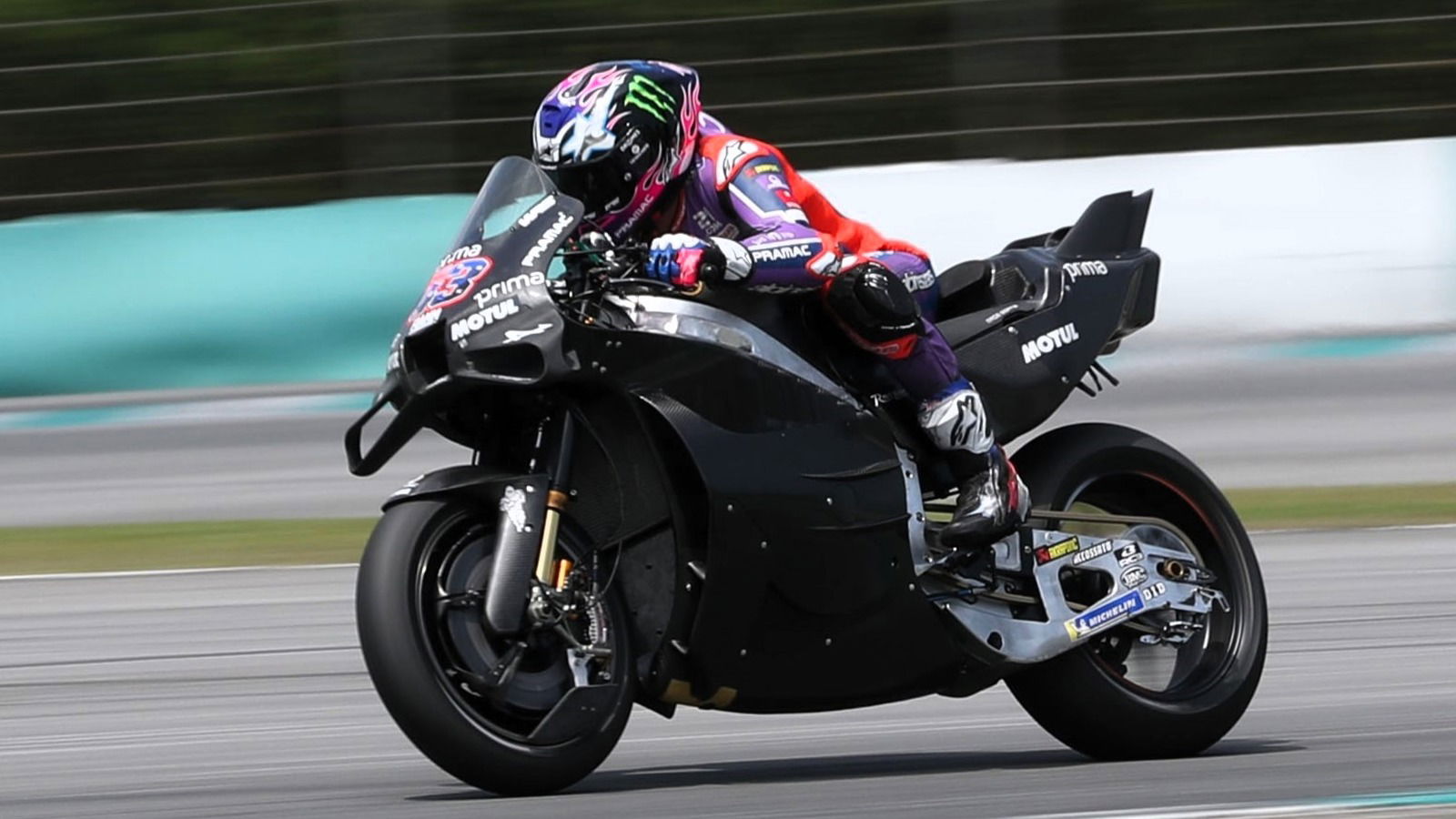Jack Miller, new Yamaha wing, Sepang MotoGP shakedown test (Photo Gold & Goose)
