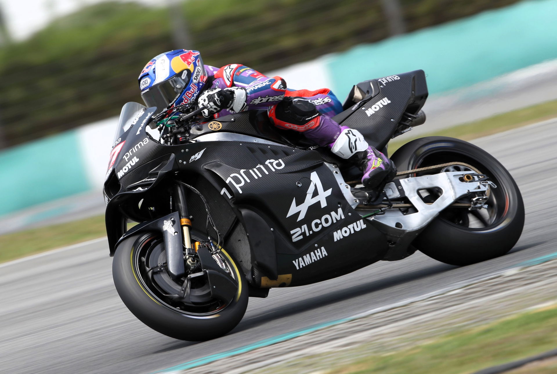Toprak Razgatlioglu, without rear aero, Sepang MotoGP shakedown test (Photo Gold&Goose)