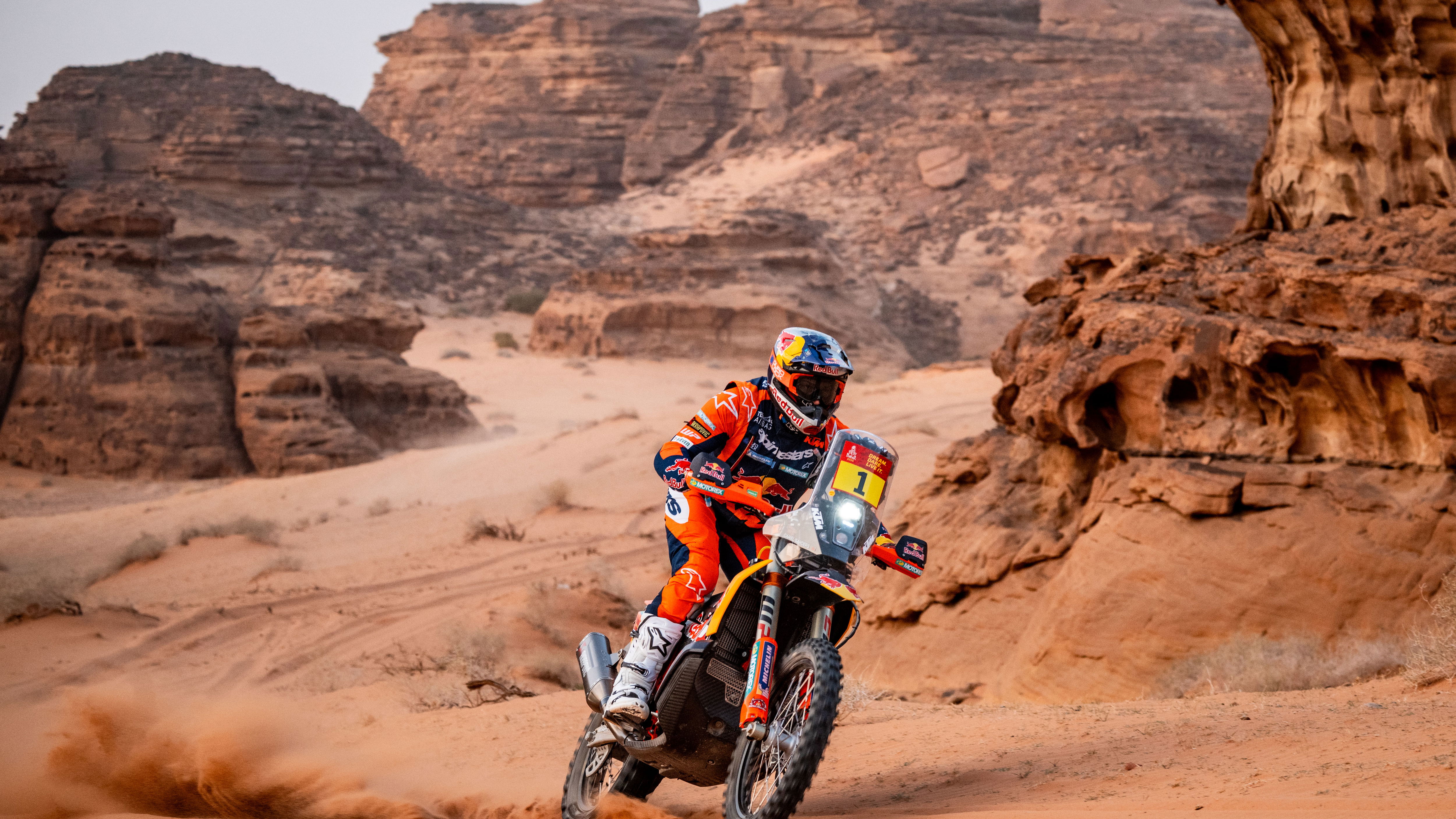 Daniel Sanders, 2026 Dakar Rally. Credit: KTM.
