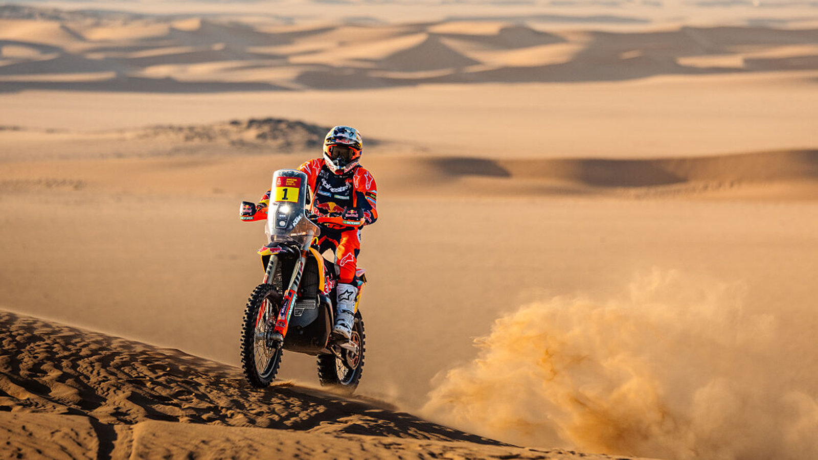 Daniel Sanders, 2206 Dakar Rally. Credit: KTM.