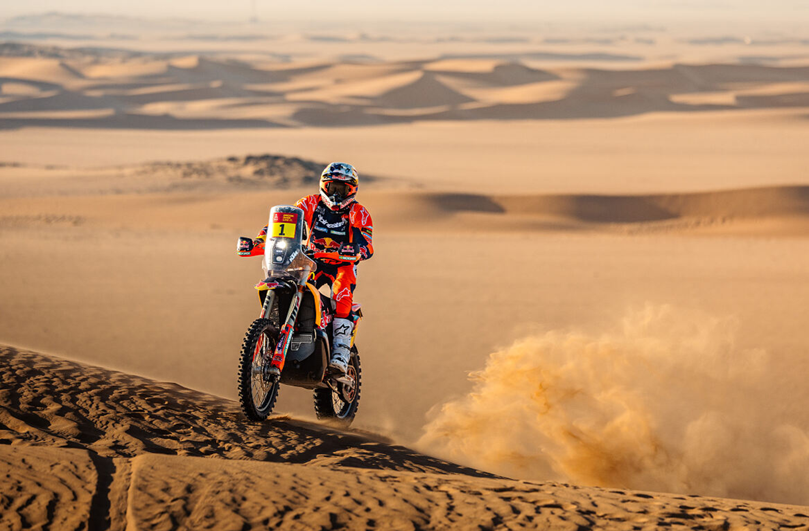 Daniel Sanders, 2206 Dakar Rally. Credit: KTM.