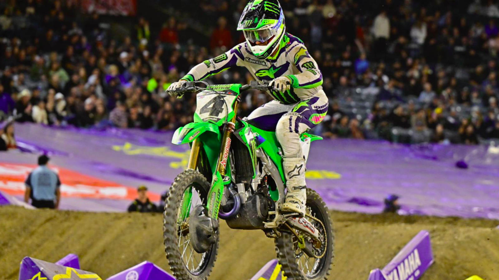 Chase Sexton, 2026 Anaheim 1 AMA Supercross. Credit: Kawasaki.