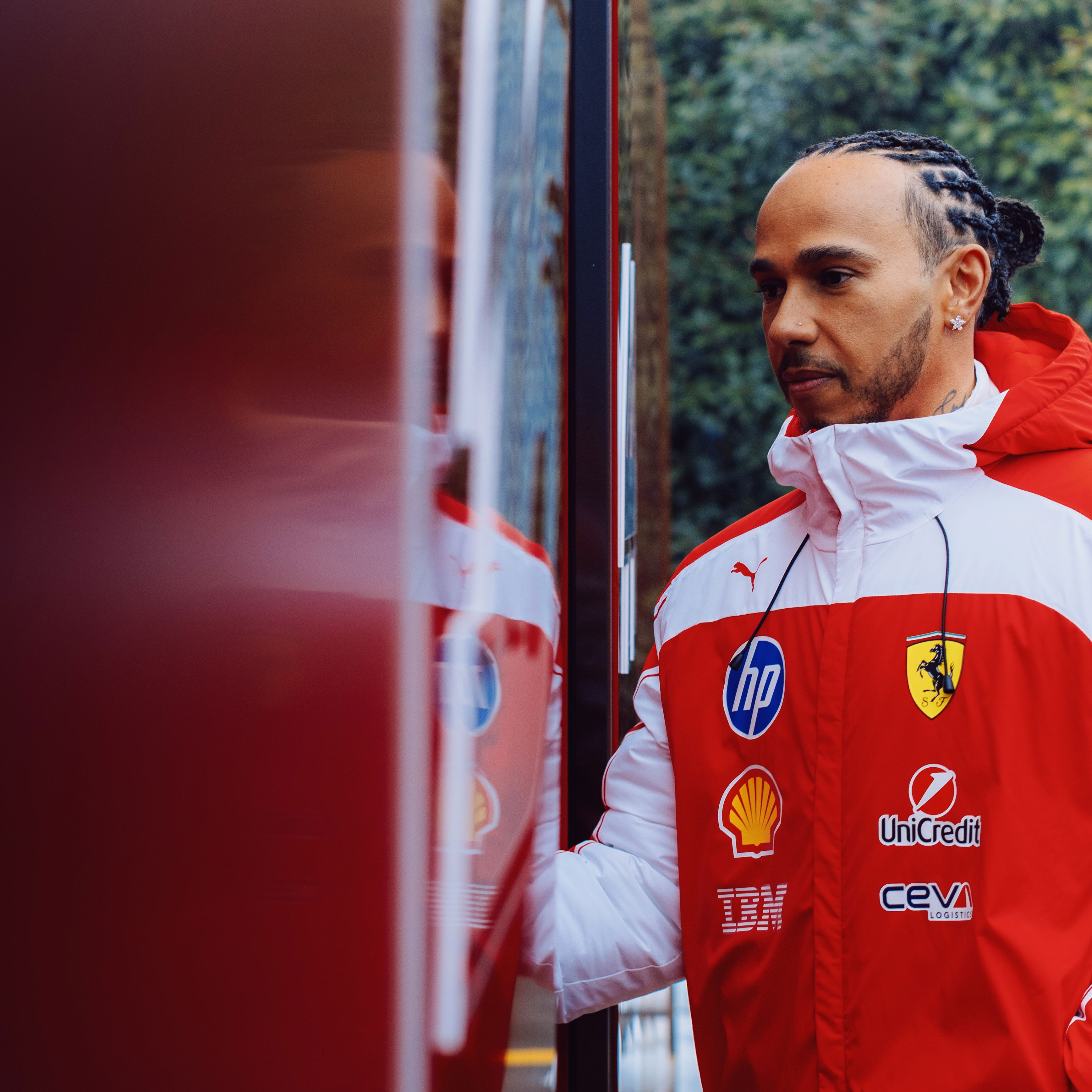 Hamilton has made his first appearance of F1 2026 testing