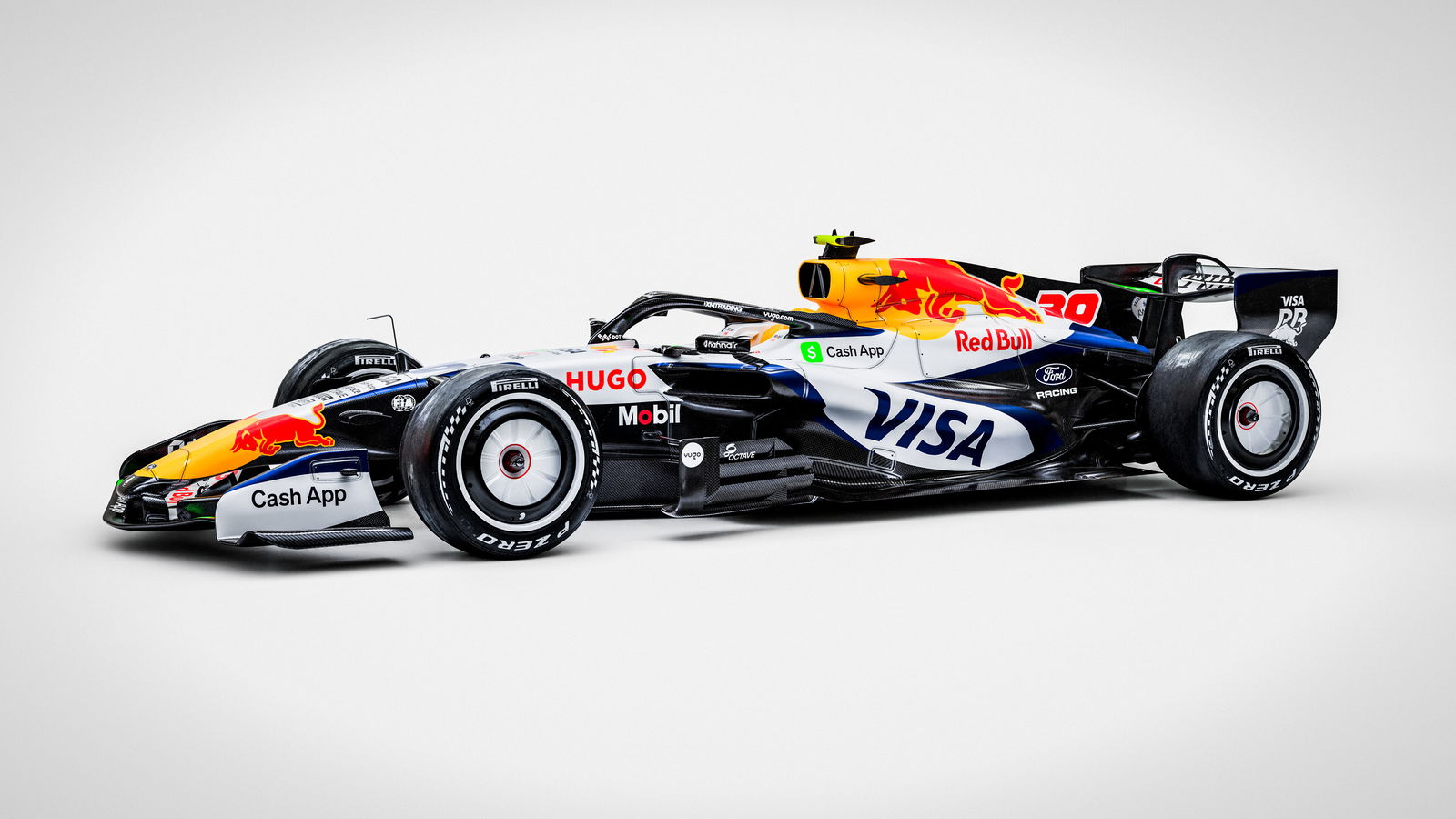 The new Racing Bulls livery