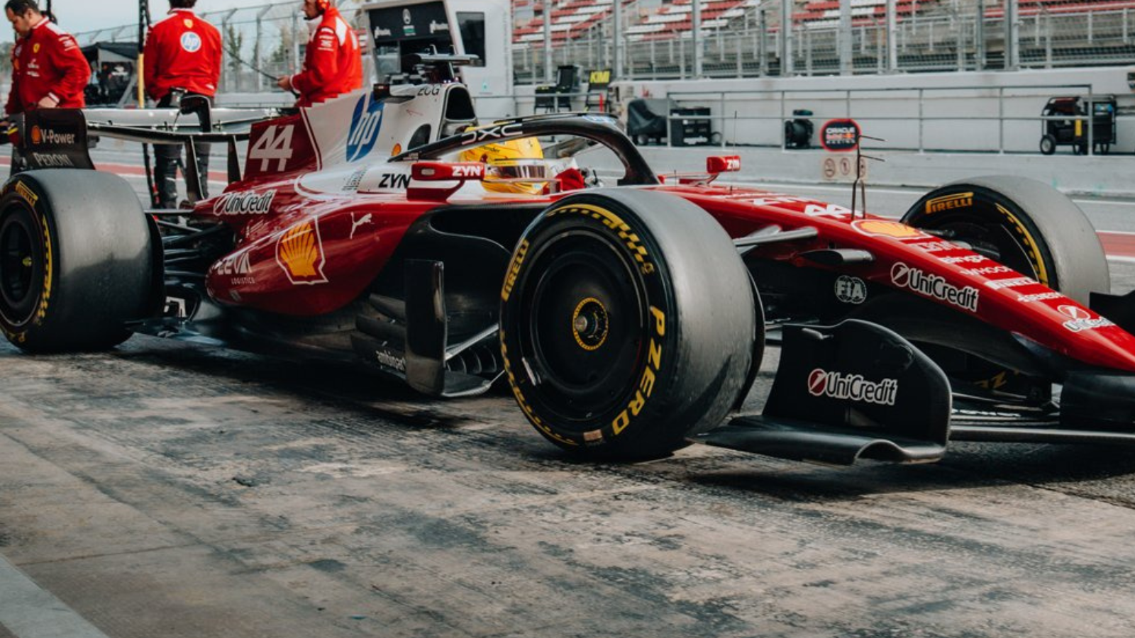 Hamilton set the pace 