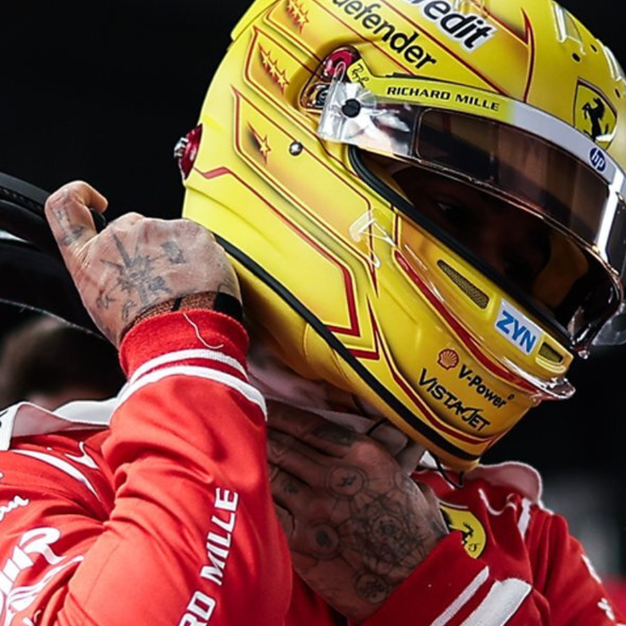 Hamilton is hoping for a better second season with Ferrari