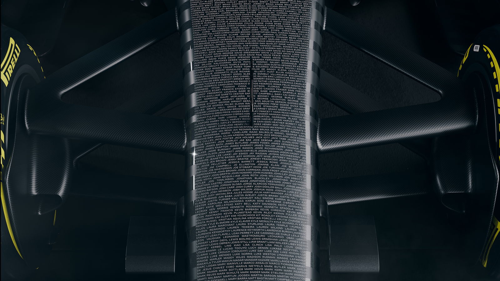 Names of Cadillac founders and workers feature on the livery