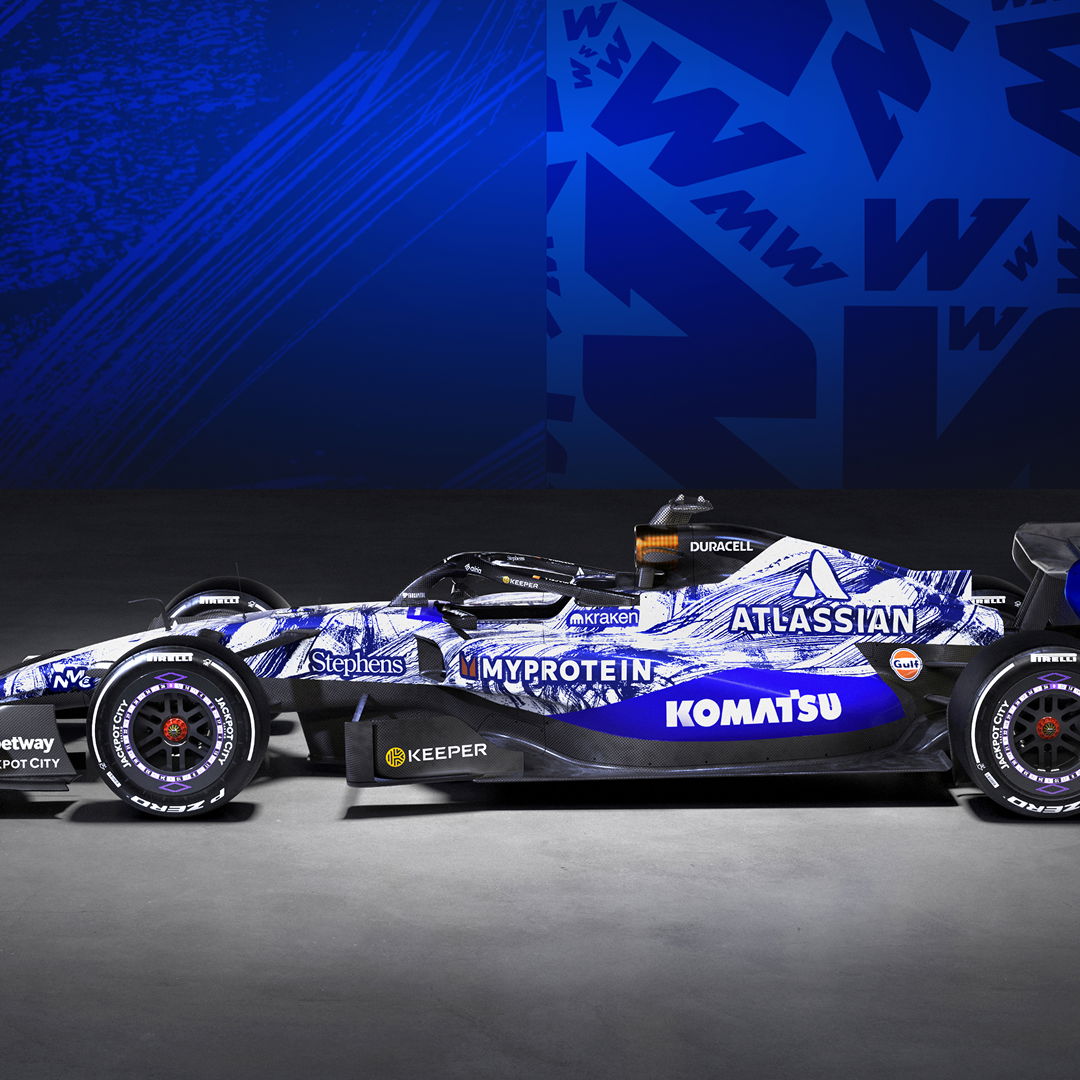 Williams' F1 2026 test livery