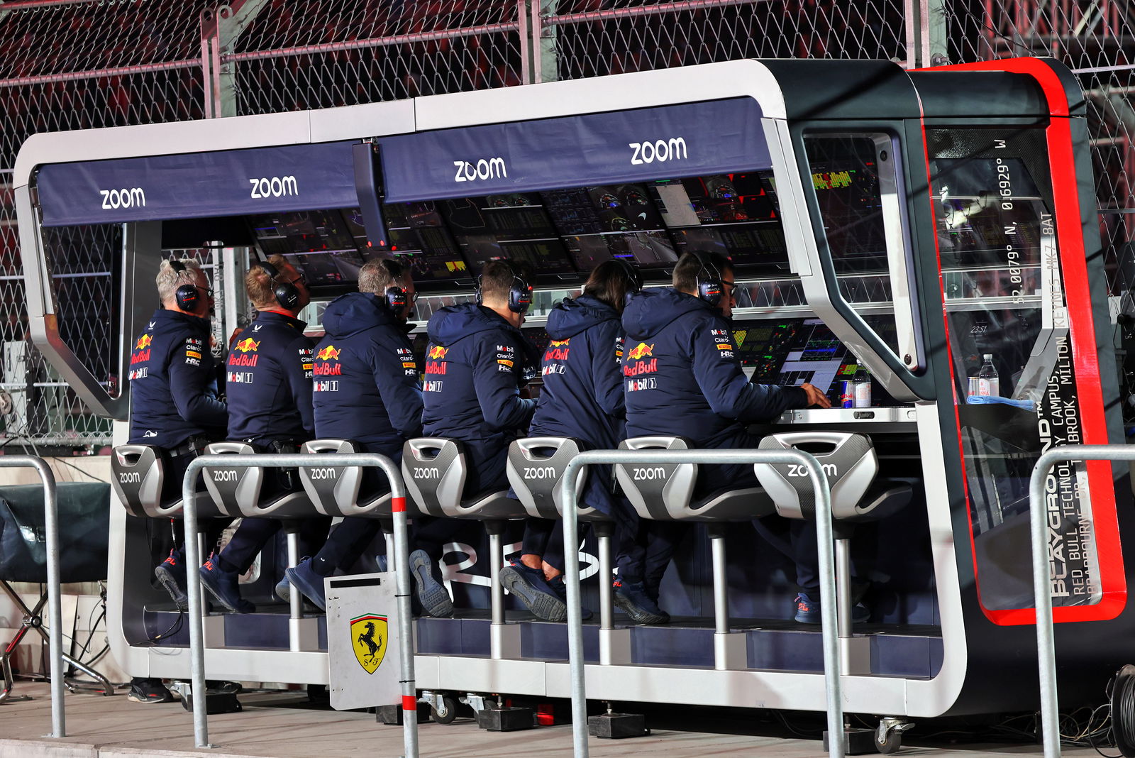 Red Bull F1 pit gantry