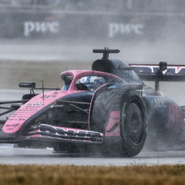 Alpine's 2025 challenger during last year's British Grand Prix