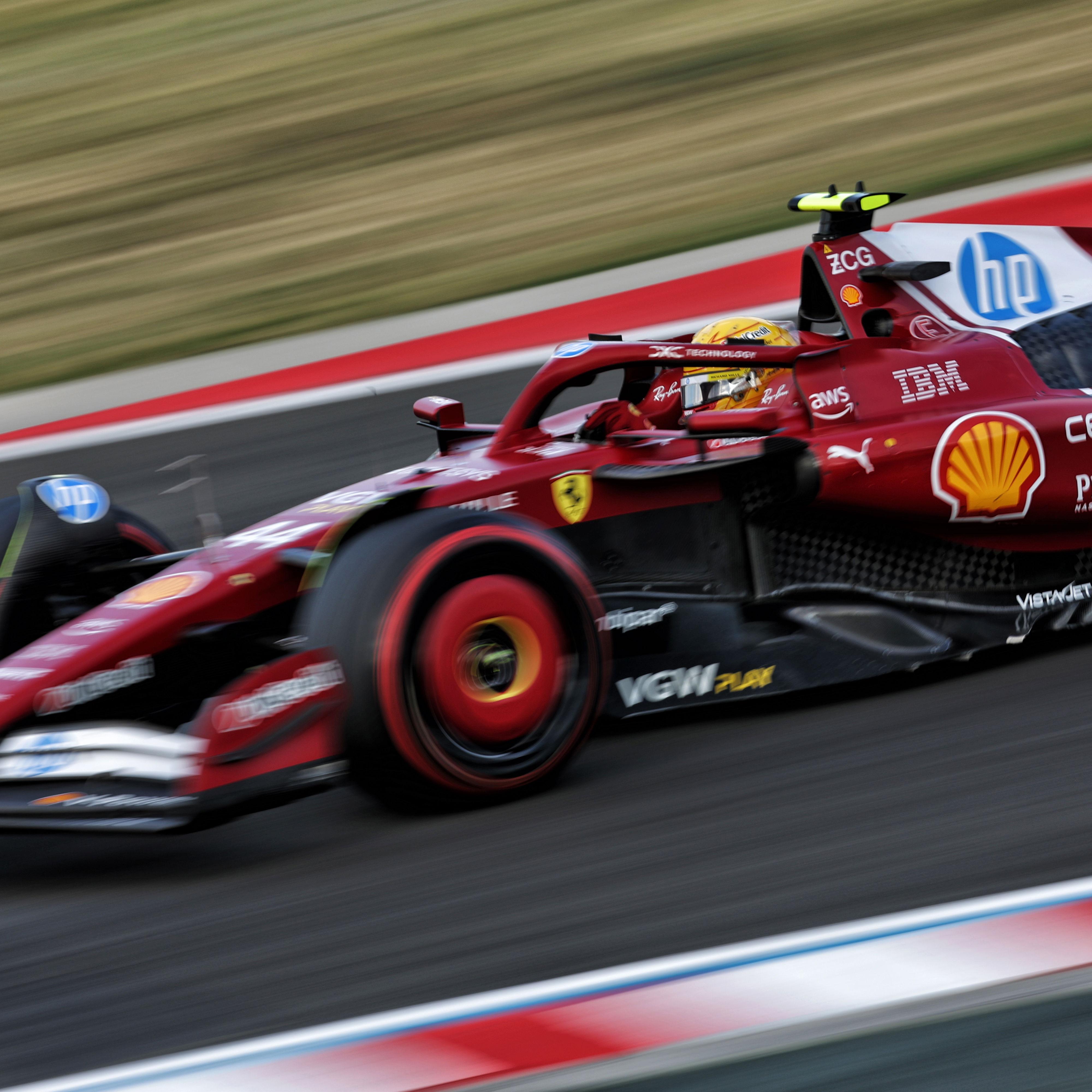 HP branding featured prominently on the SF-25