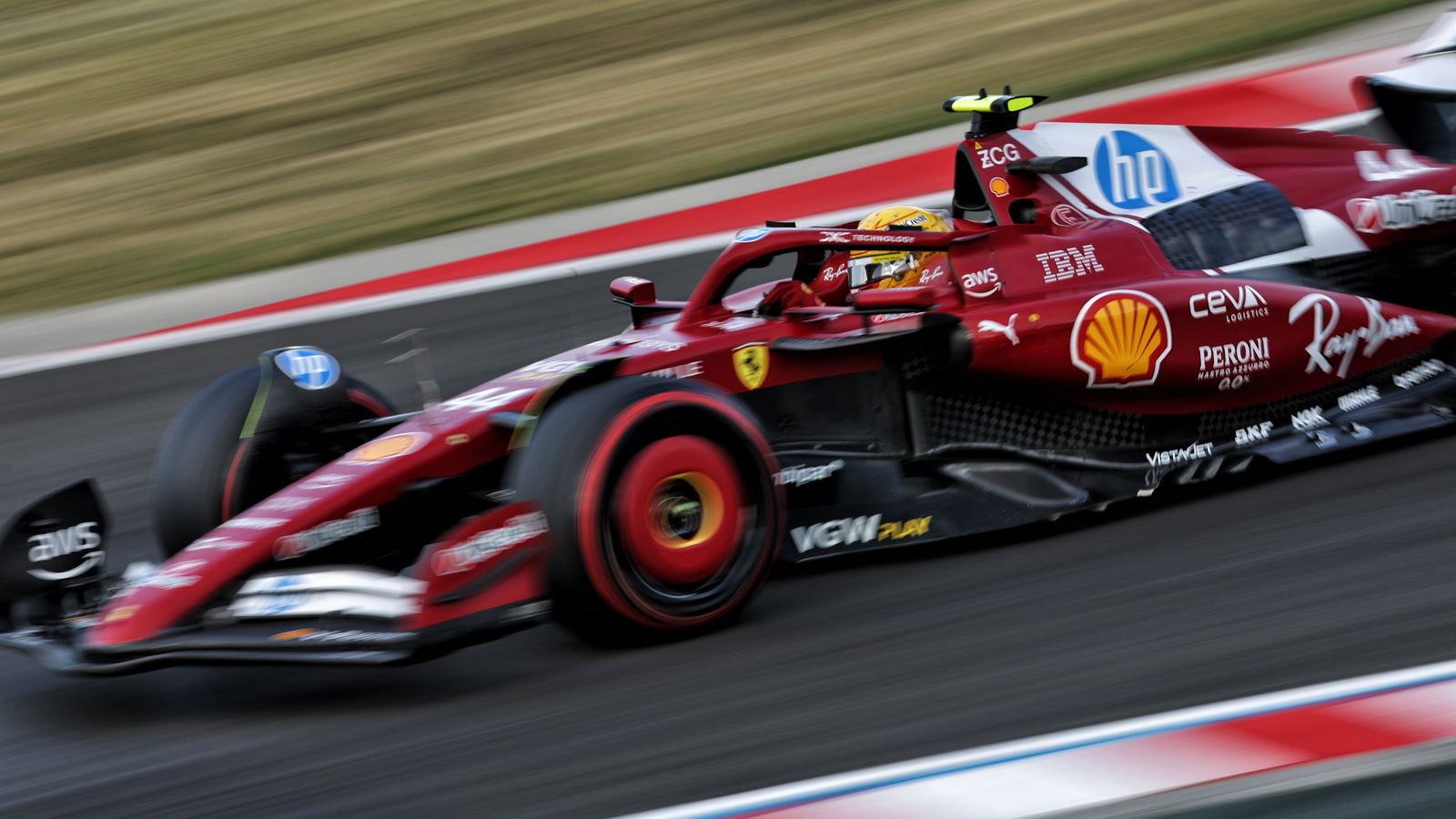 HP branding featured prominently on the SF-25