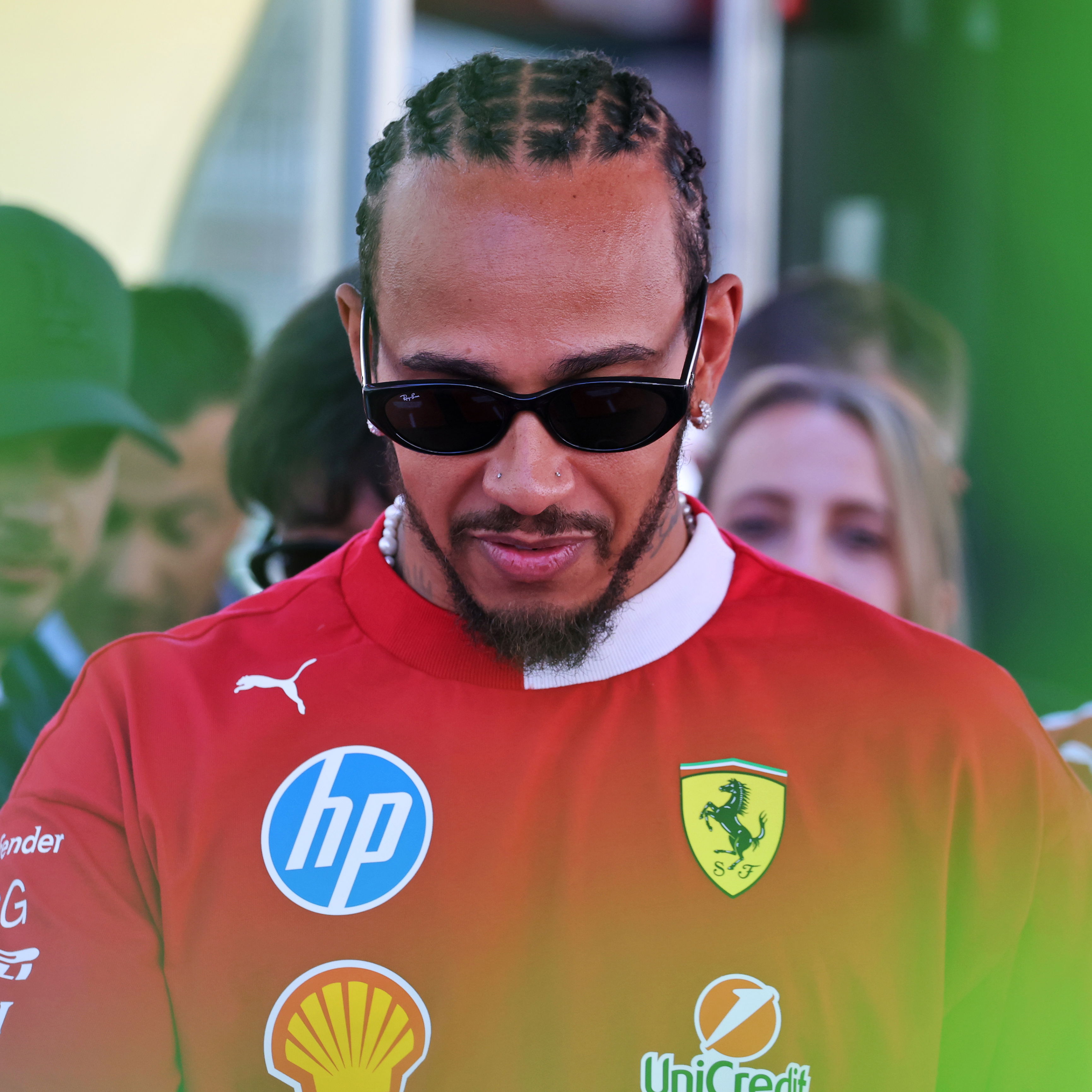 Hamilton is about to start his second season with Ferrari