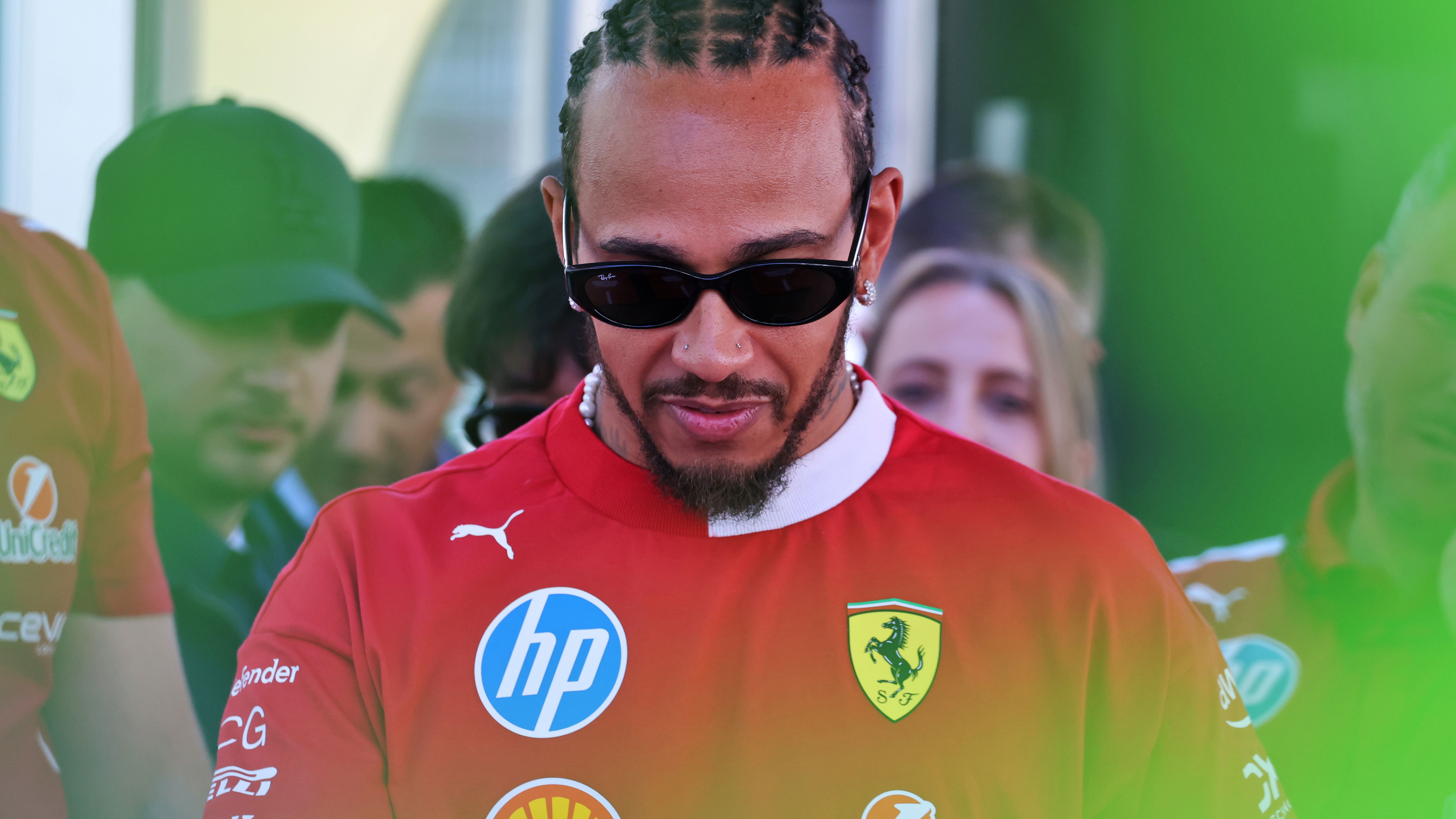 Hamilton is about to start his second season with Ferrari