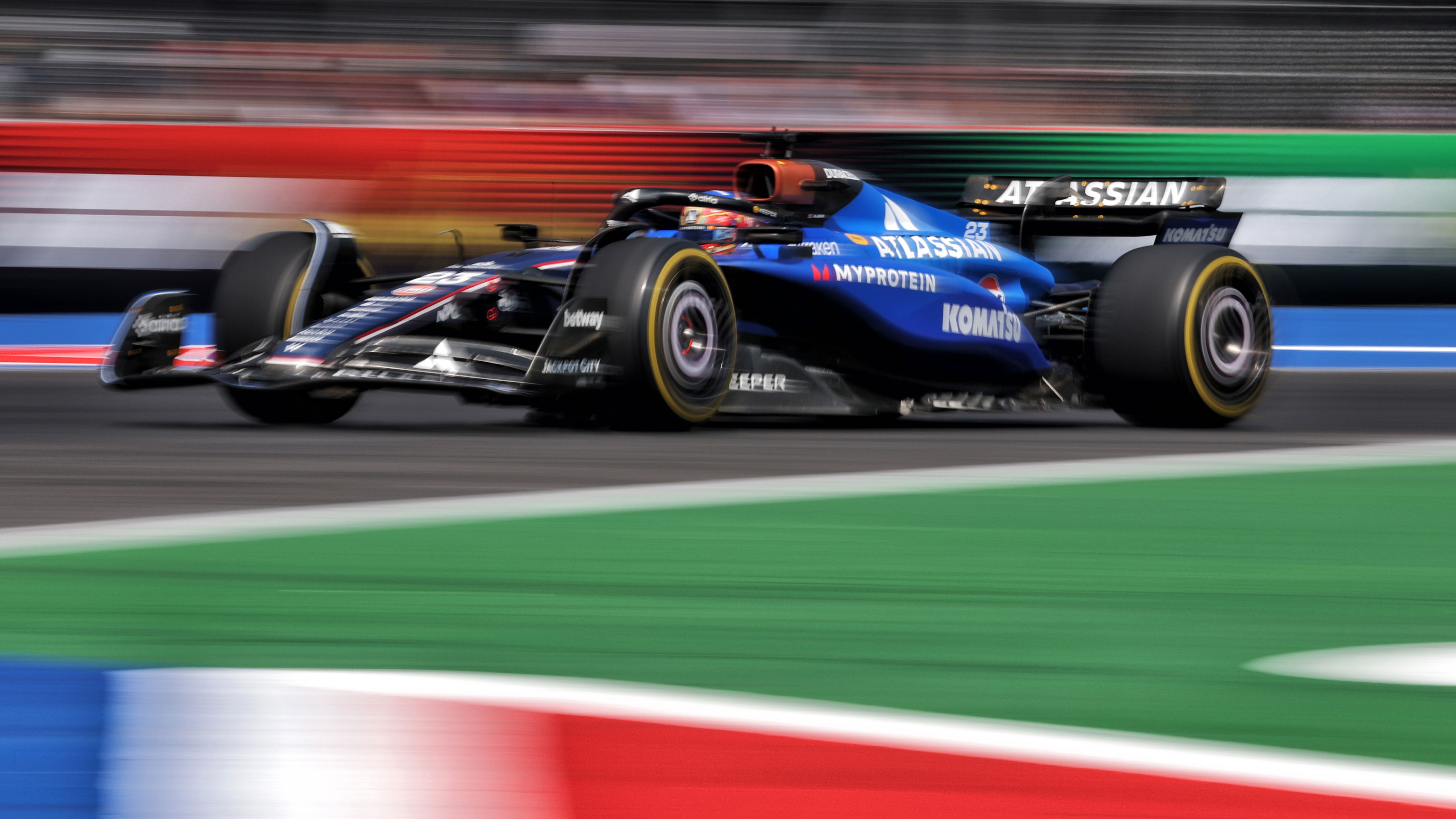 Alex Albon, Williams F1 team, 2025 Mexico GP