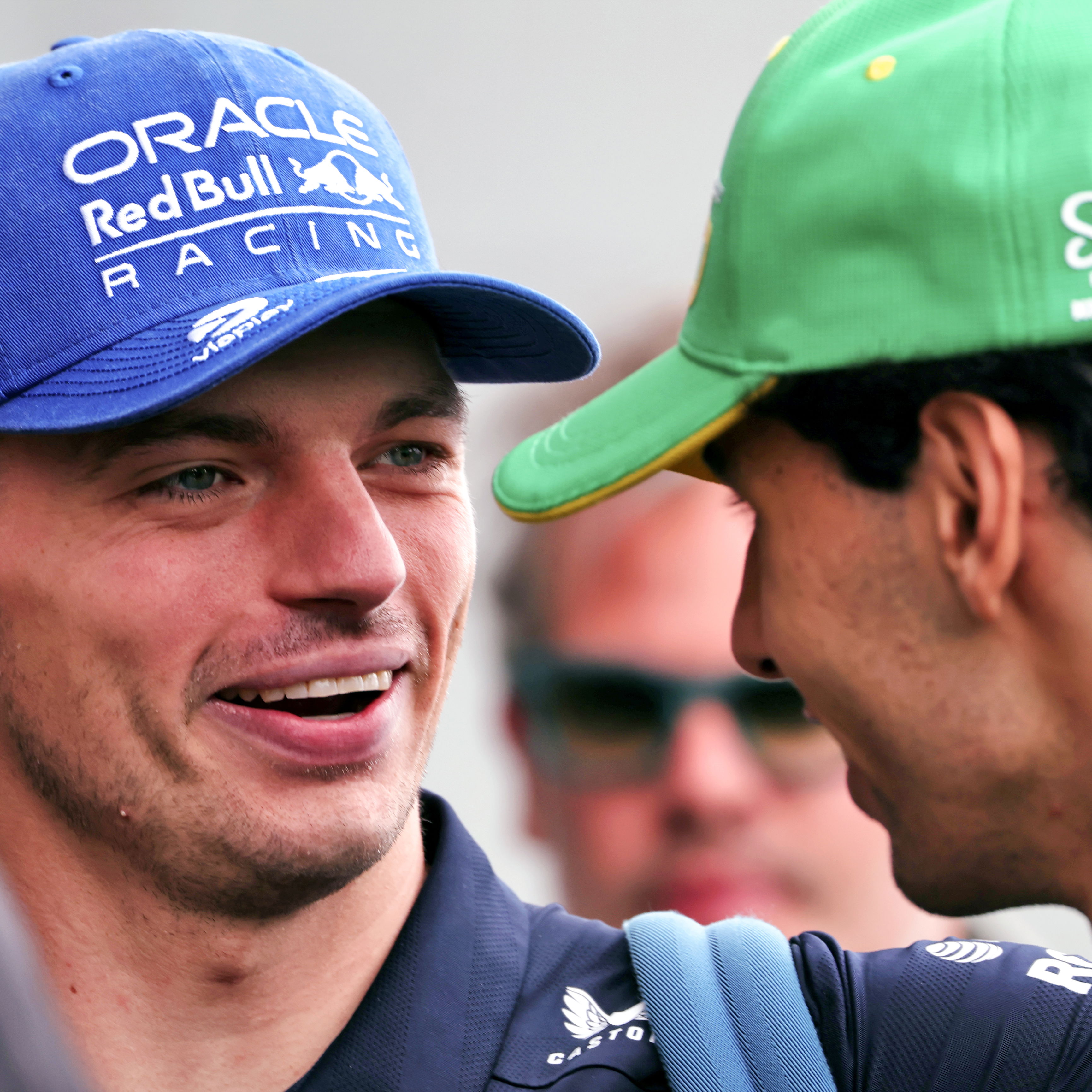 Max Verstappen, Gabriel Bortoleto, 2025 Brazilian F1