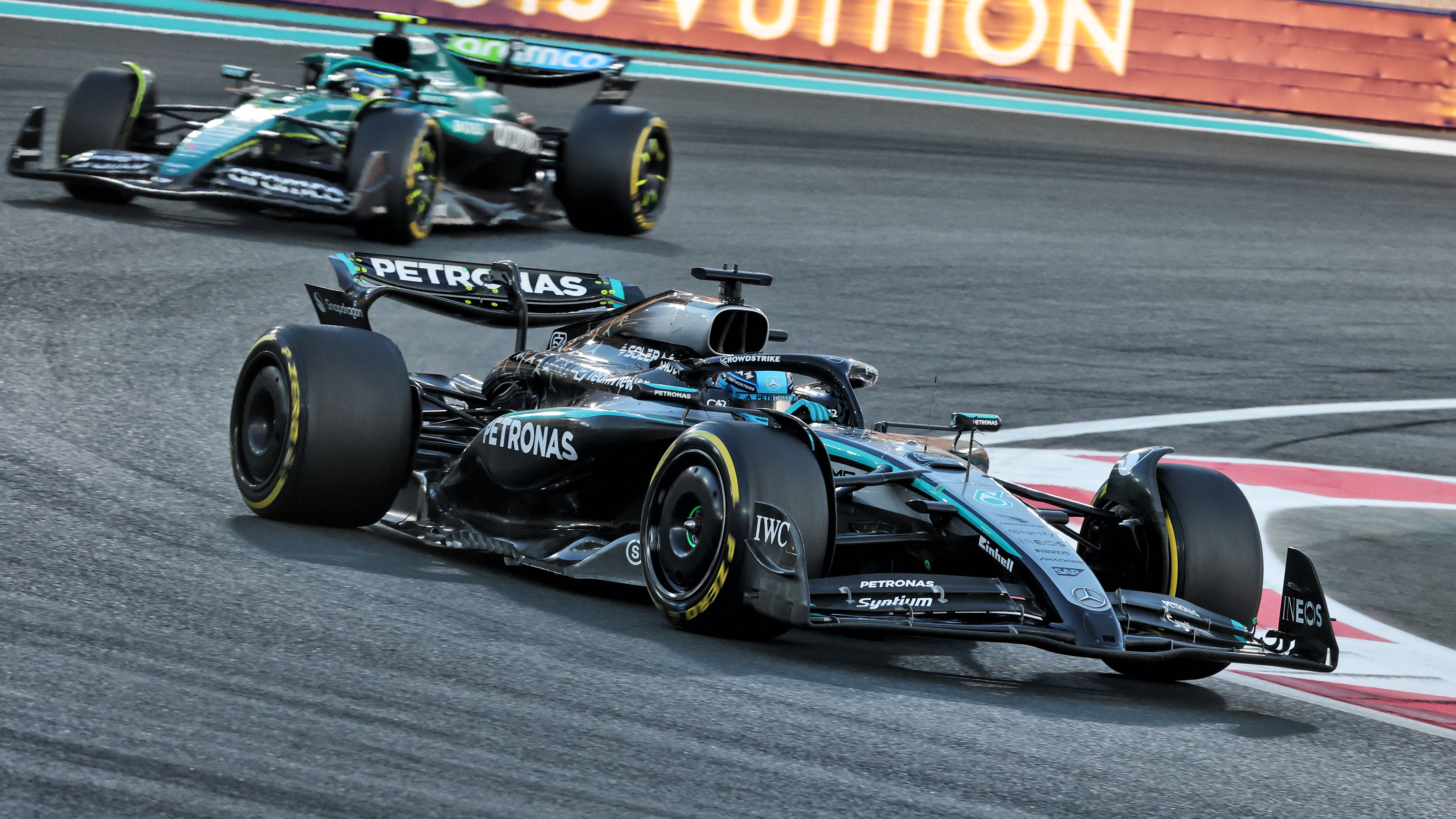 George Russell, Mercedes, 2025 Abu Dhabi F1