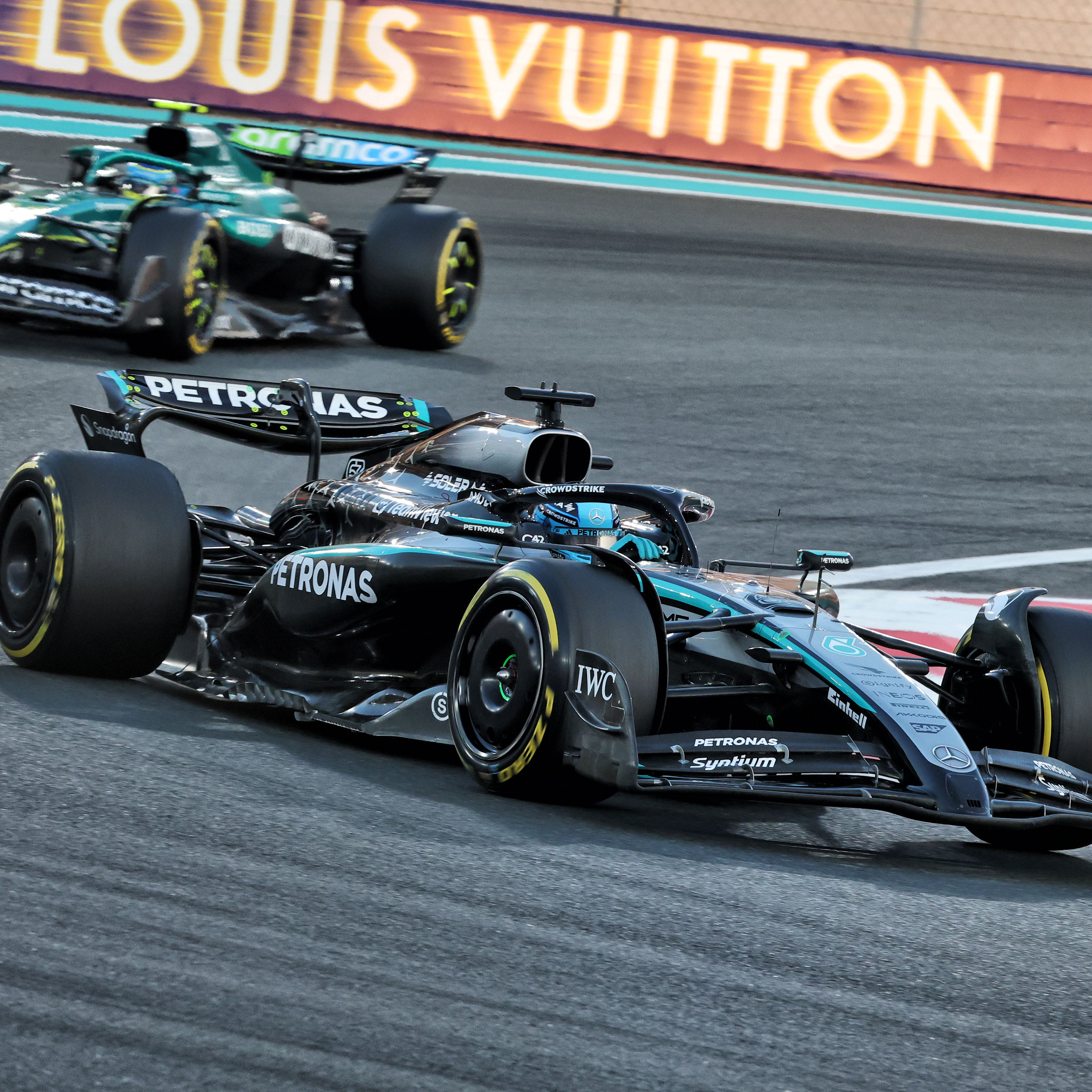 George Russell, Mercedes, 2025 Abu Dhabi F1