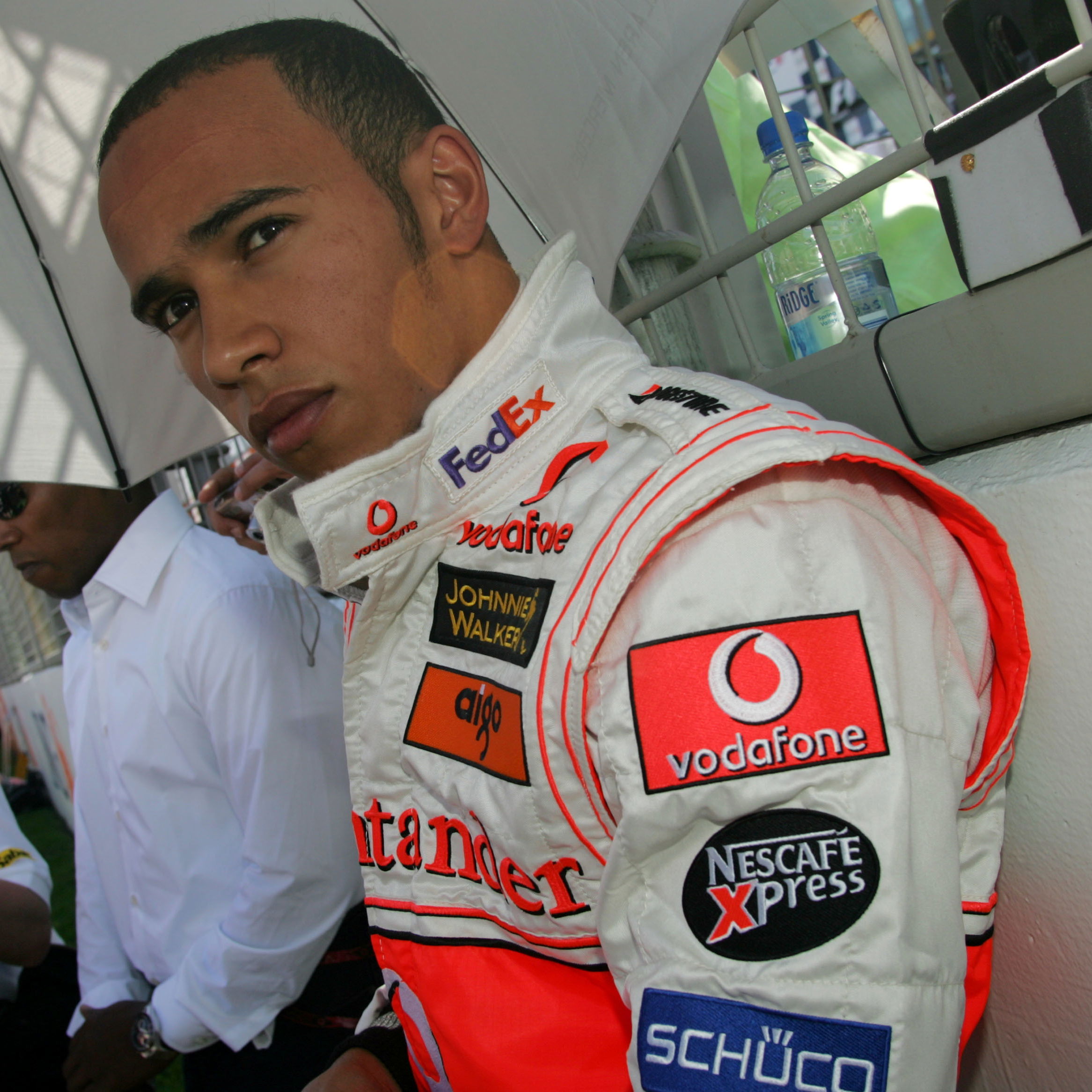 Hamilton debuted in F1 with McLaren in 2007