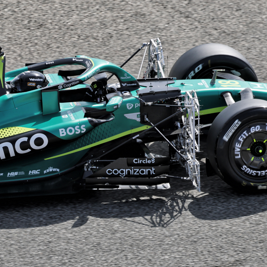 Lance Stroll in the AMR26