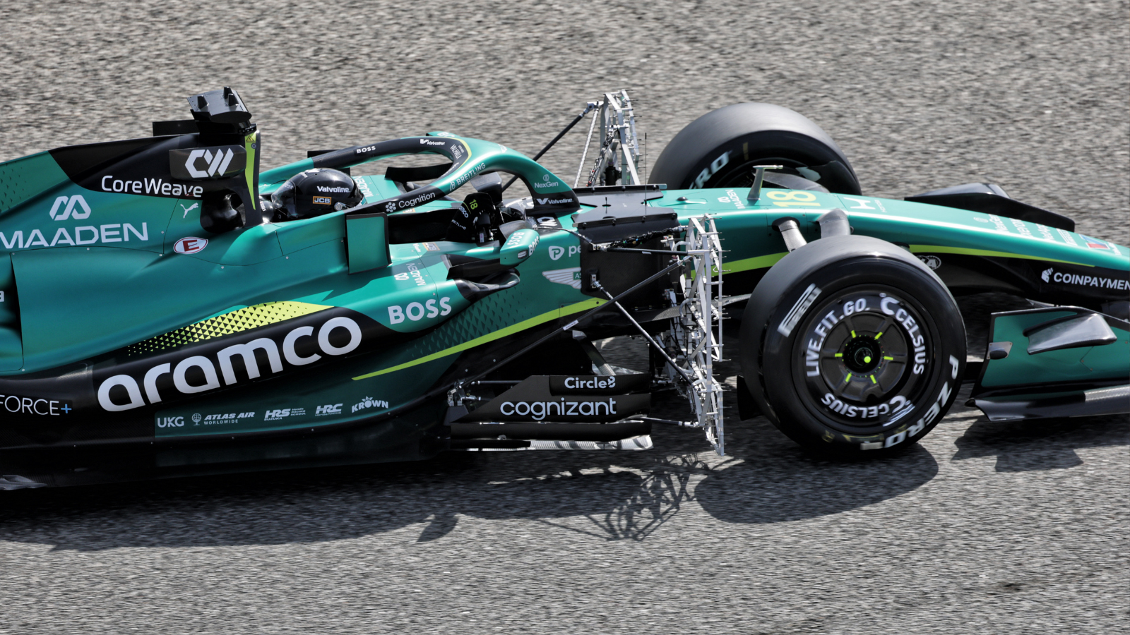 Lance Stroll in the AMR26