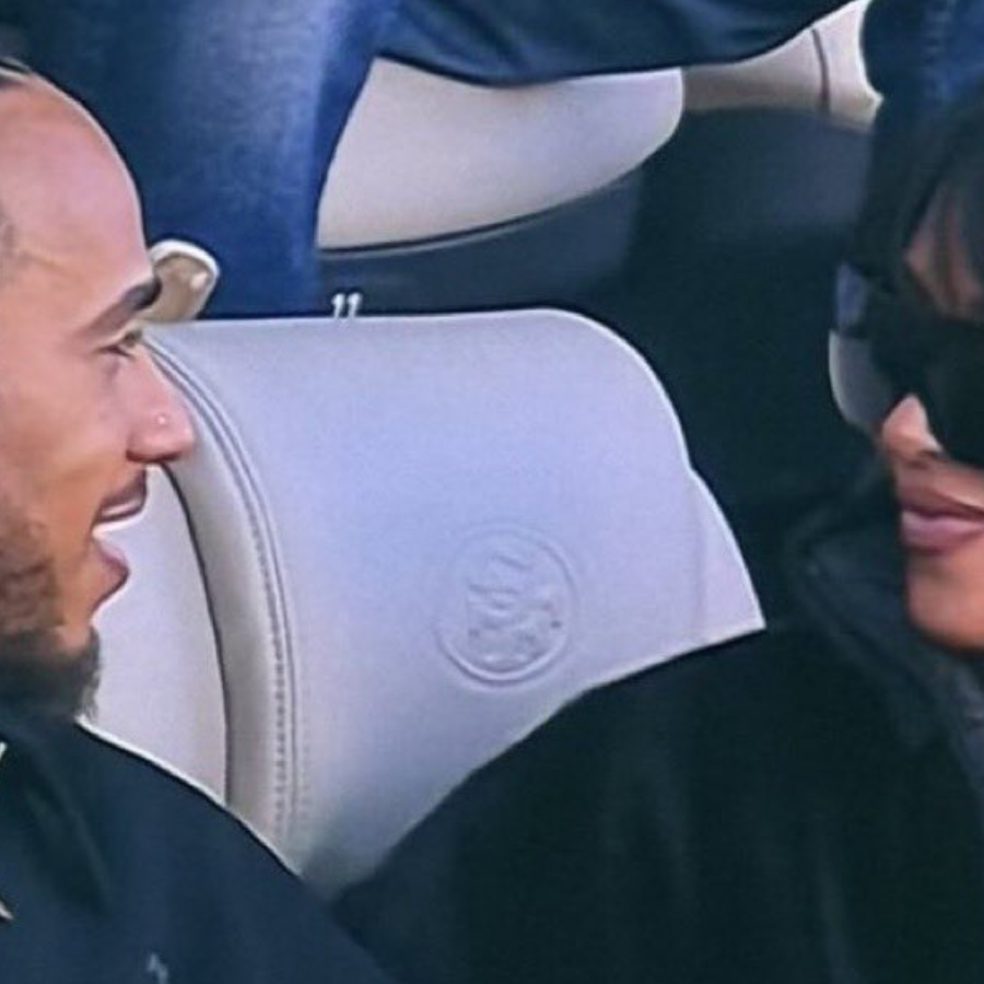 Lewis Hamilton and Kim Kardashian 