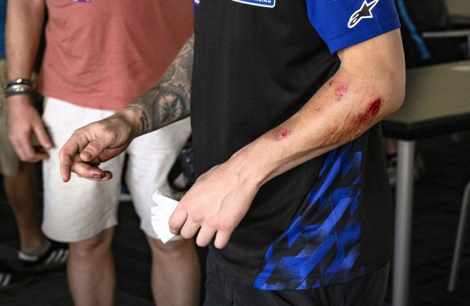 Fabio Quartararo, injuries, 2026 Sepang MotoGP Test (Gold&Goose).