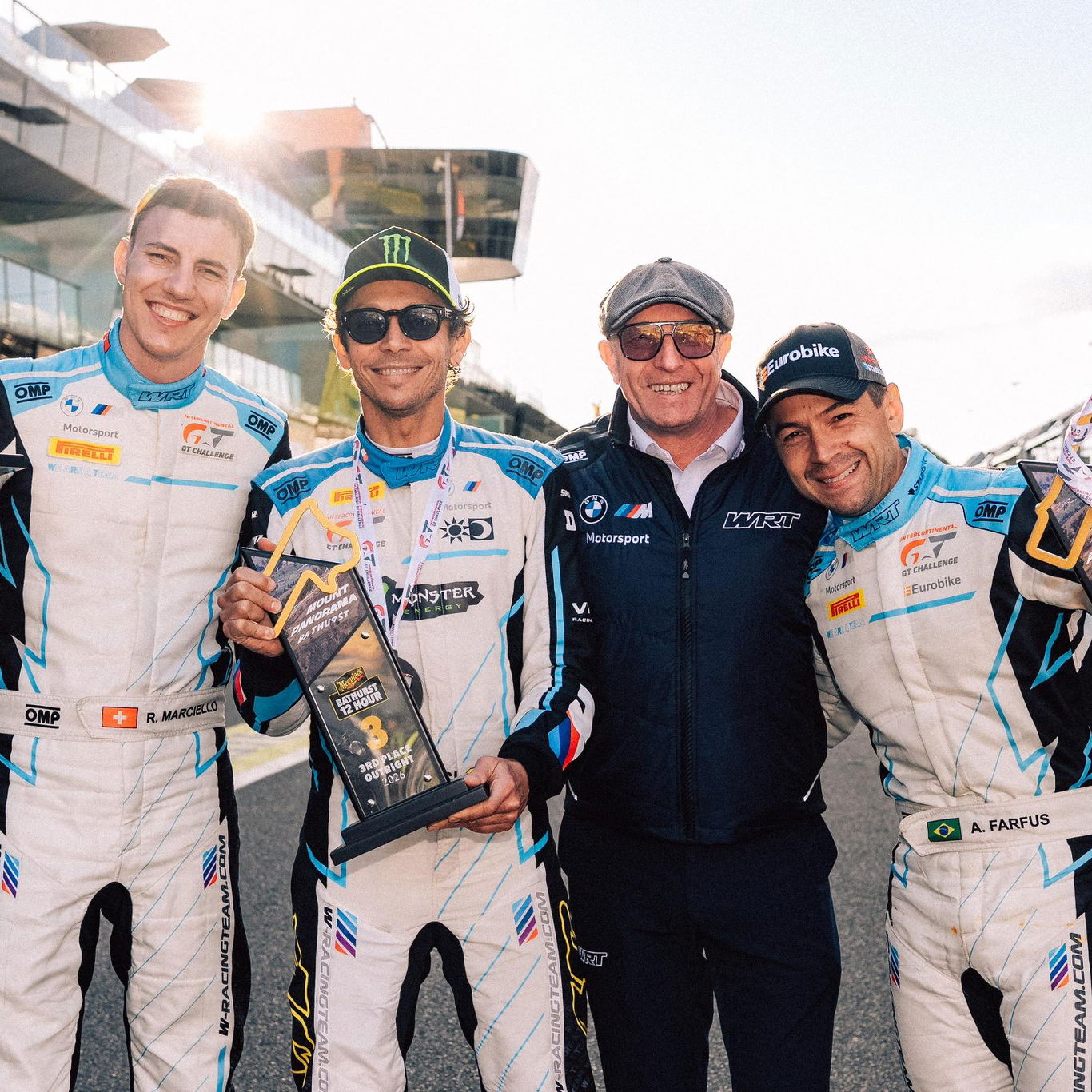 Valentino Rossi, WRT BMW, 2026 Bathurst 12 Hours