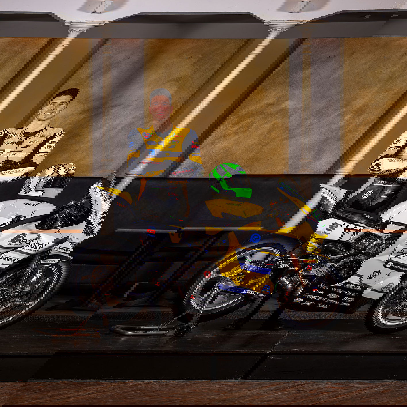 Lorenzo Baldassarri with 2026 Go Eleven Ducati. Credit: Team Go Eleven.