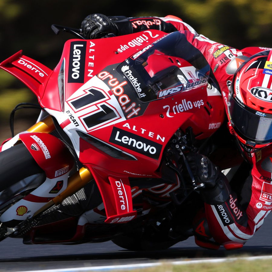 Nicolo Bulega, 2026 Phillip Island WorldSBK Test (Gold&Goose).