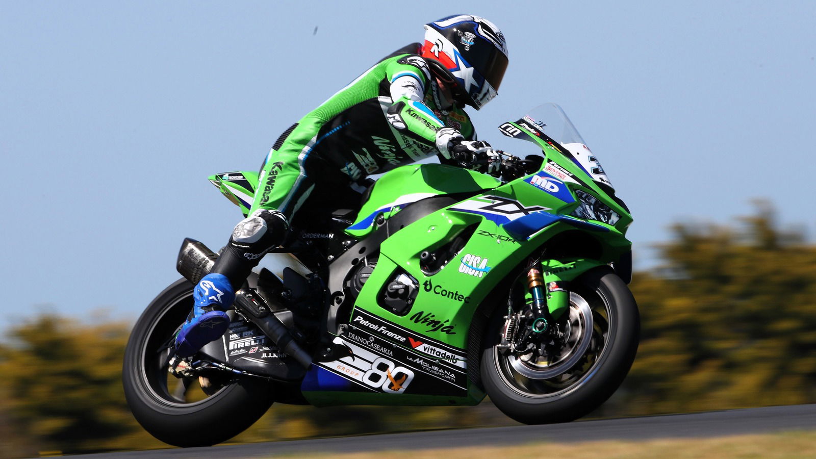 Garrett Gerloff, test de WorldSBK de Phillip Island 2026 (Gold&Goose).