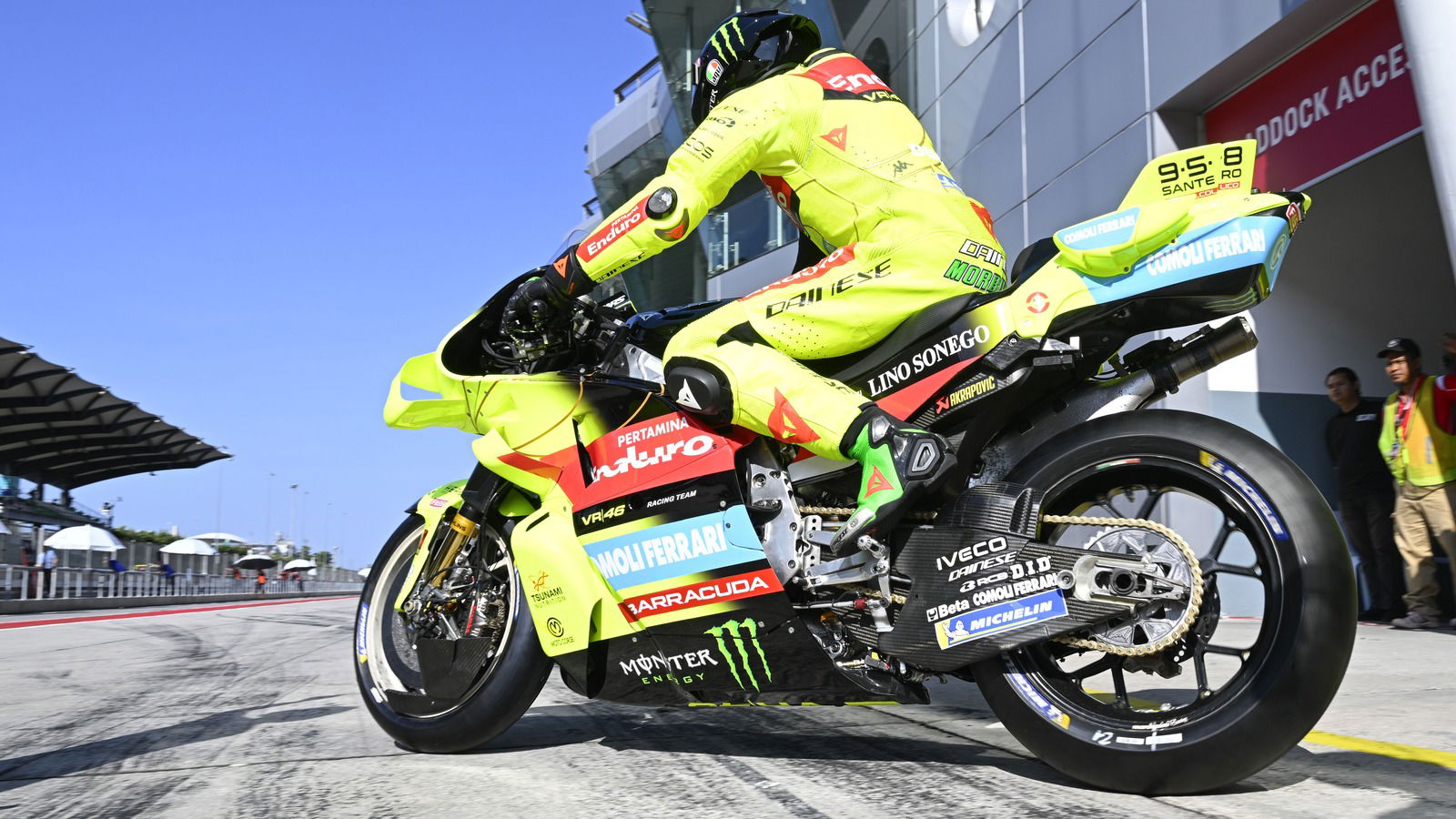 Franco Morbidelli, 2026 Sepang MotoGP test (Gold&Goose)