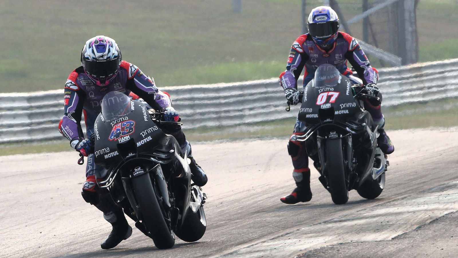 Jack Miller, Toprak Razgatlioglu, 2026 Sepang MotoGP Test (Gold&Goose).