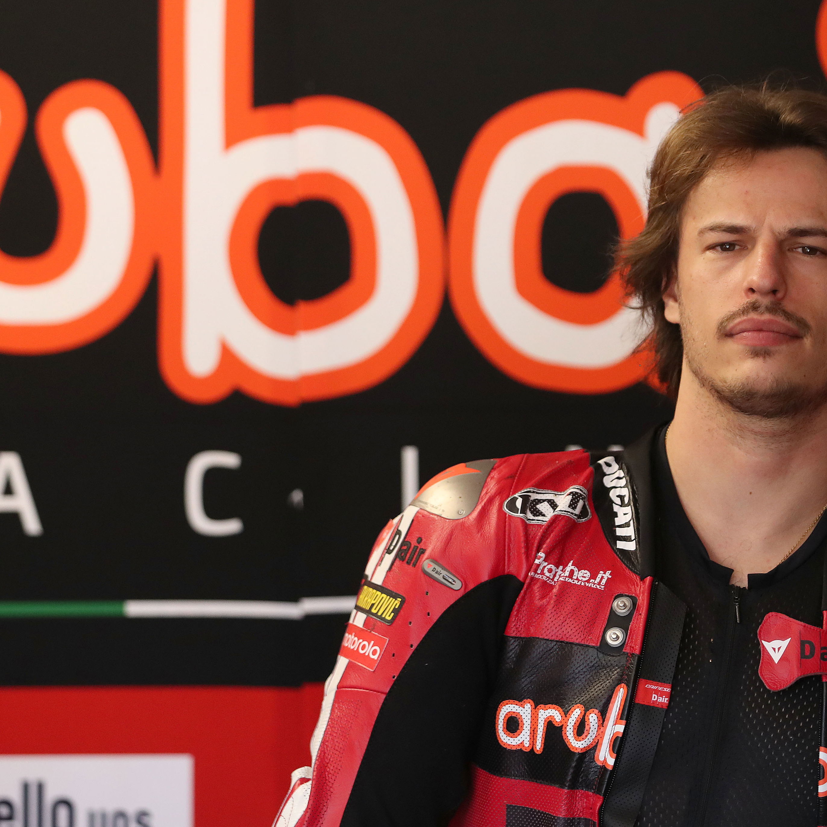 Nicolo Bulega, 2026 WorldSBK Phillip Island test, pit box. Credit: Gold and Goose.